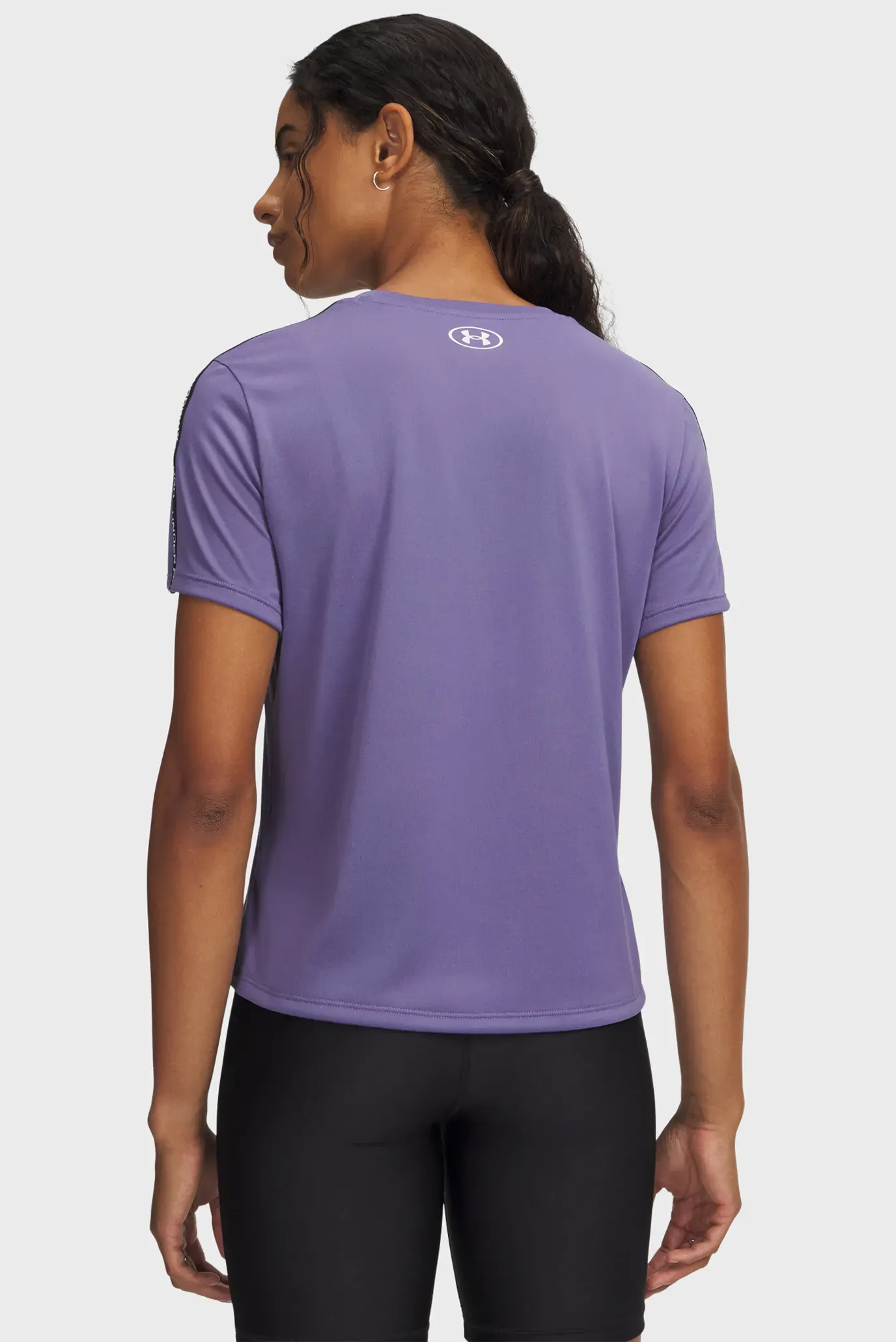 Футболка UA Tech WM Tape SS-PPL 2