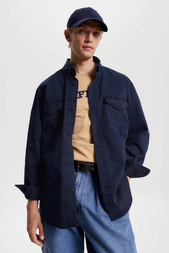 Рубашка PREMIUM GARMENT DYED OVERSHIRT