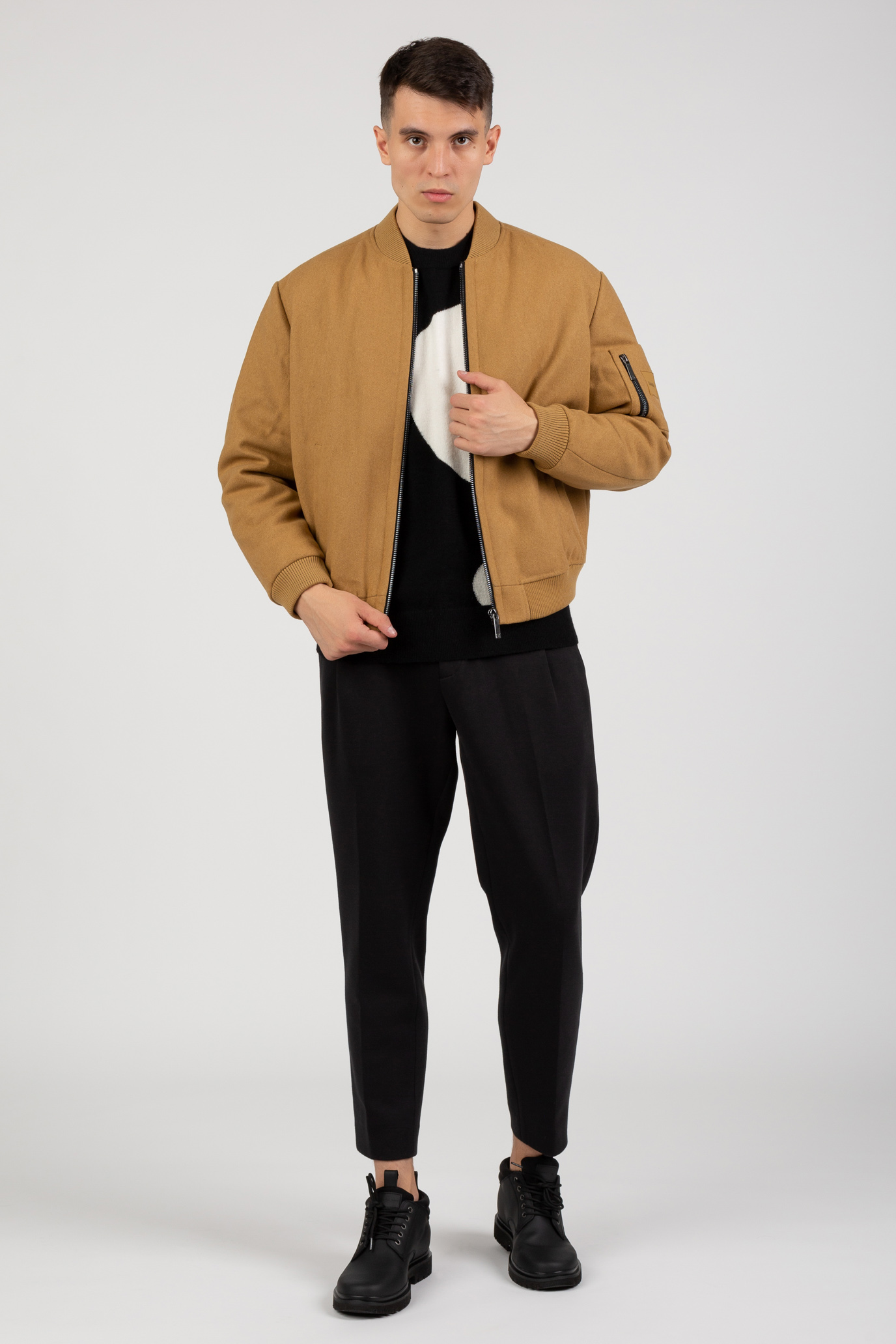 Куртка демисезонная WOOL BLEND HERO BOMBER 5