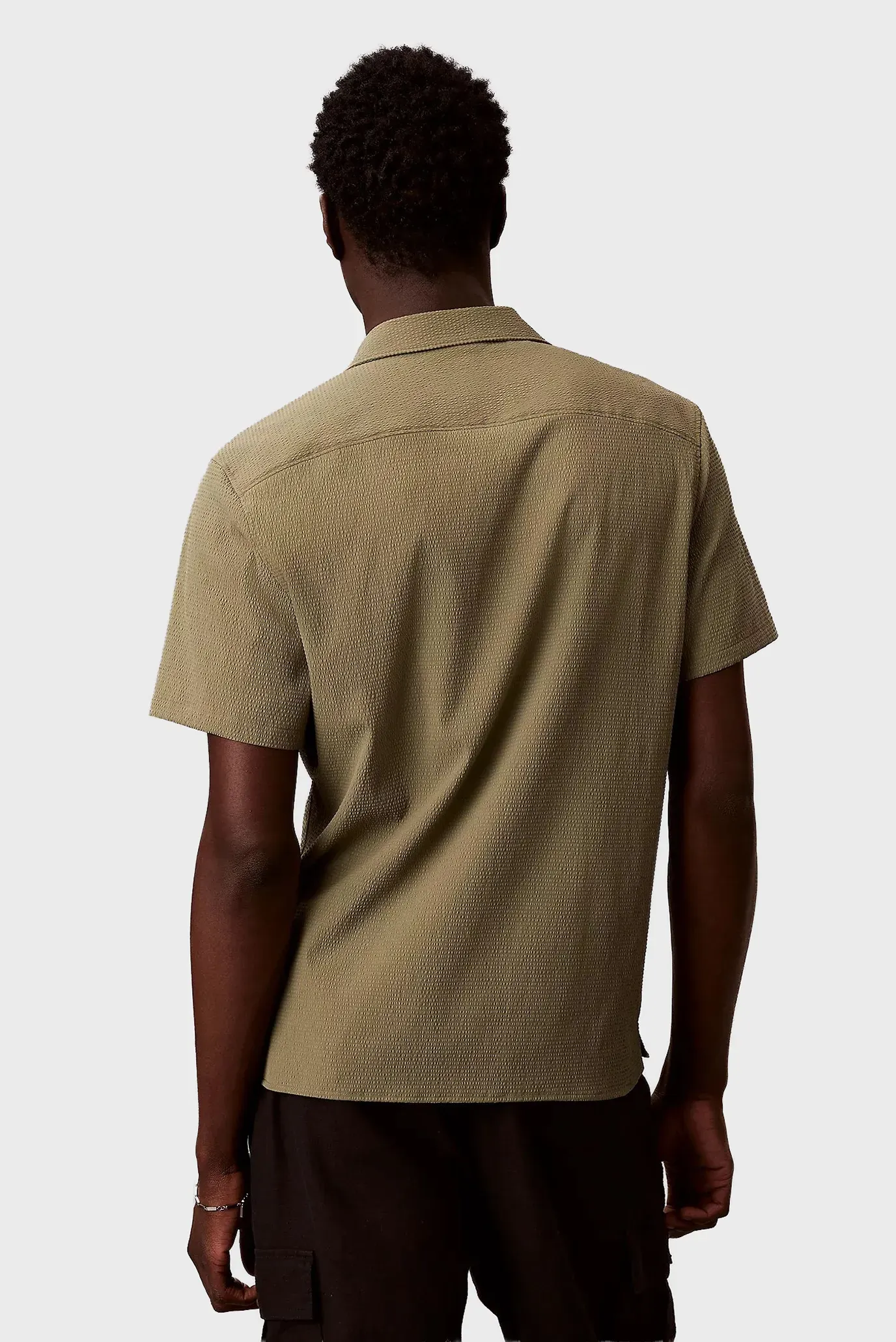 Рубашка с коротким рукавом SS SOLID SEERSUCKER CLASSIC SHIR 4