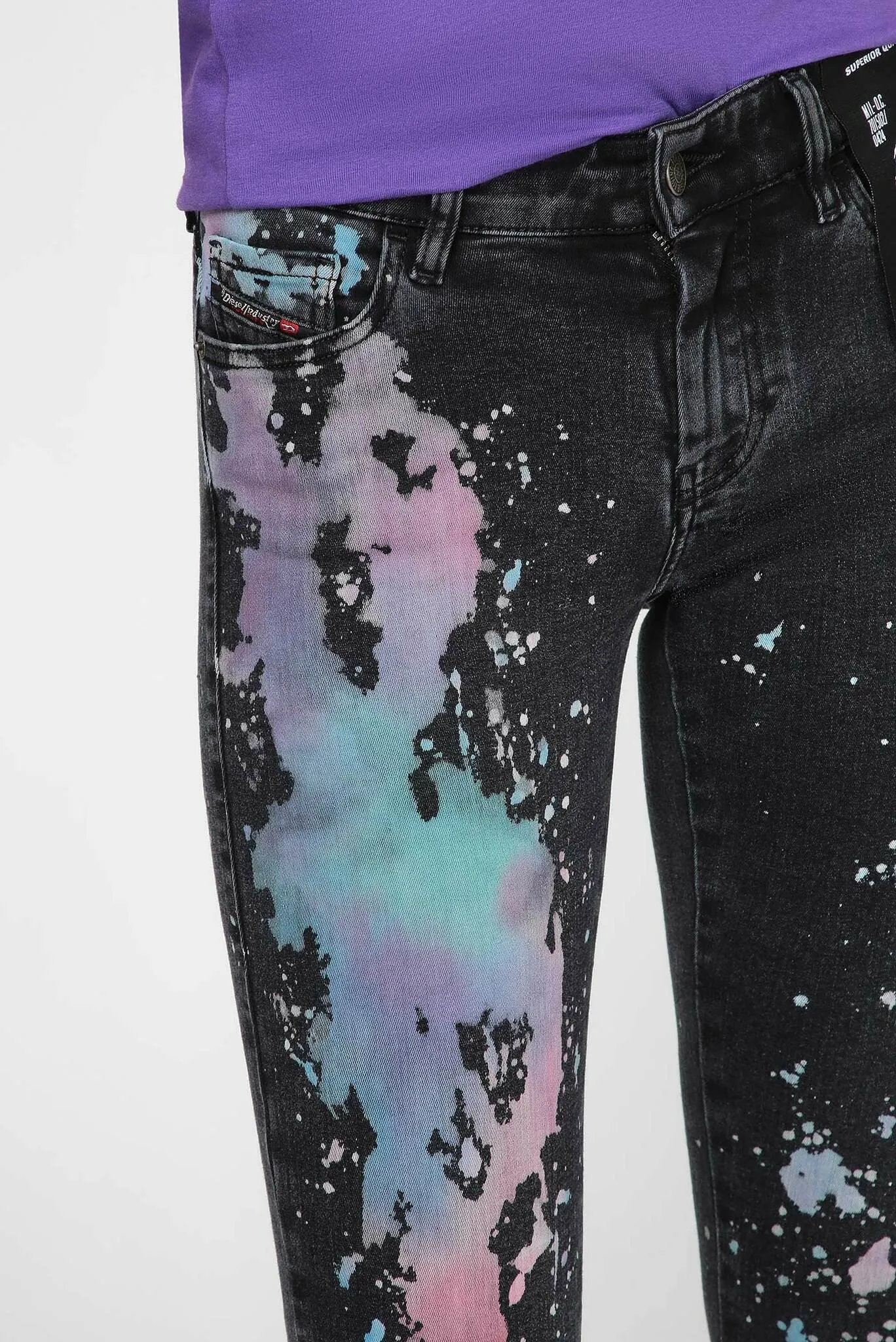 Женские черные джинсы SLANDY-SP7 5