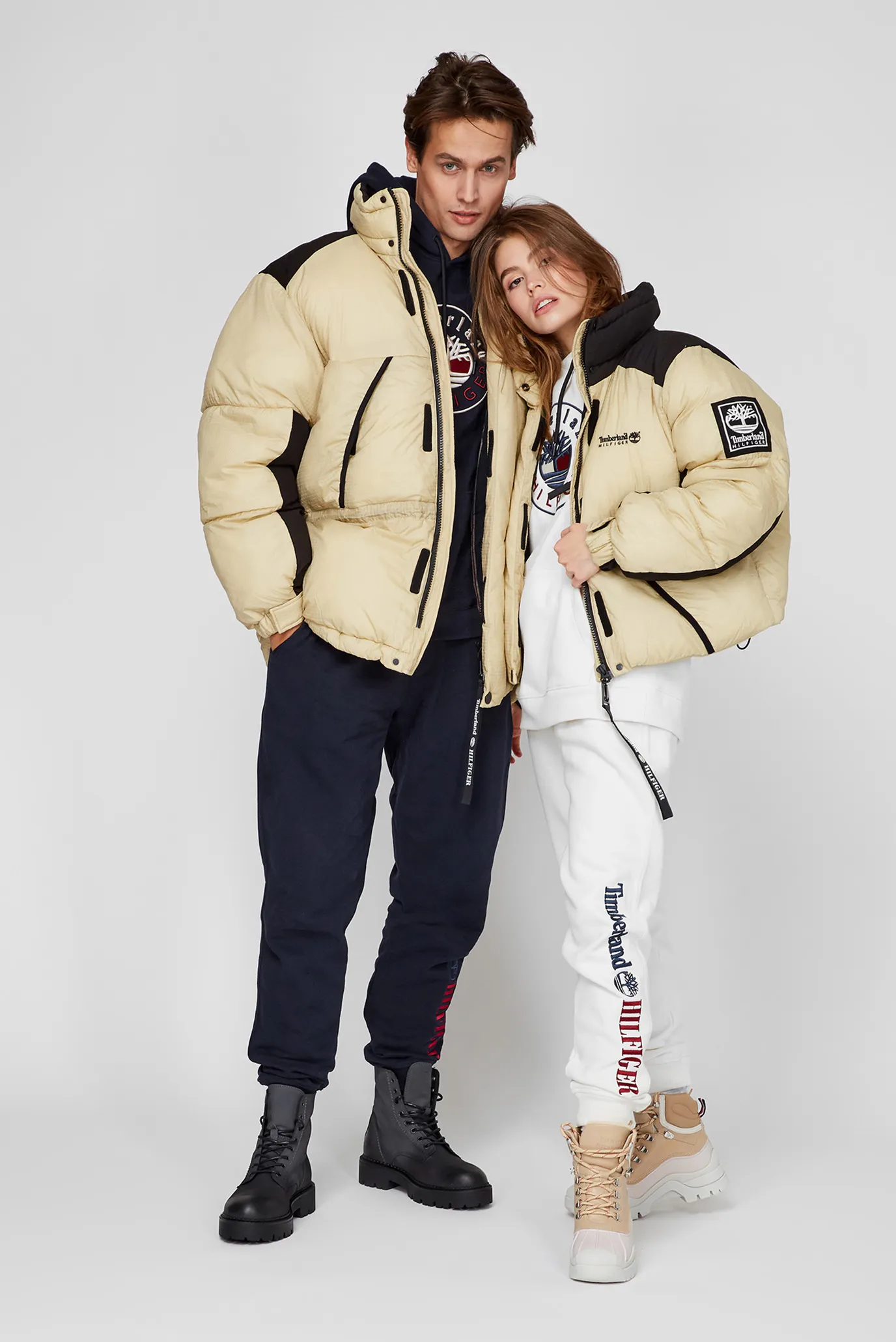 Бежевая куртка Tommy Hilfiger x Timberland 7