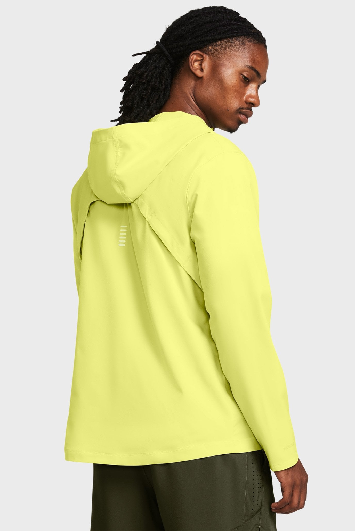 Мужская желтая ветровка OUTRUN THE STORM JACKET 3