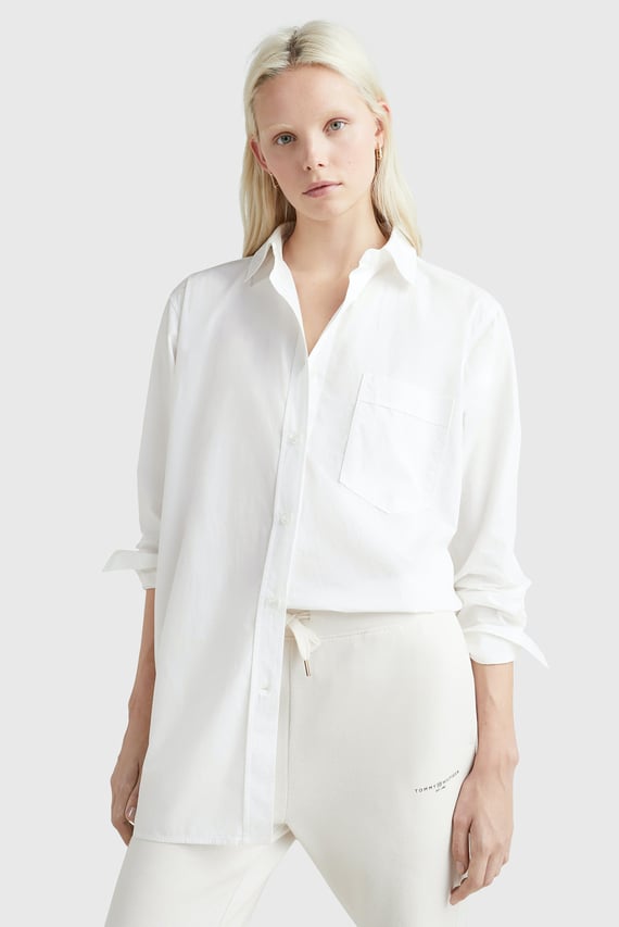 Рубашка 1985 ORG CO POPLIN OVERSZD SHIRT Tommy Hilfiger