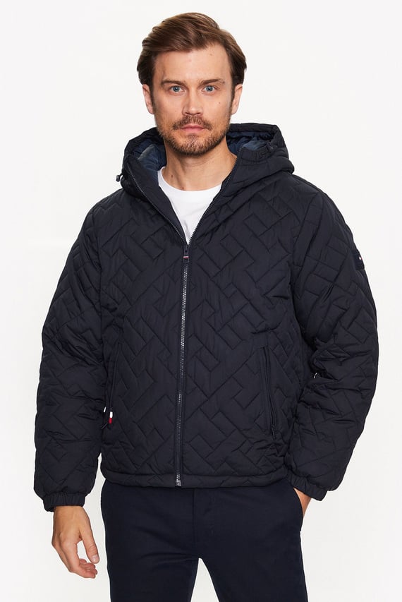 Мужская темно-синяя куртка MONOGRAM QUILTED HDD JACKET