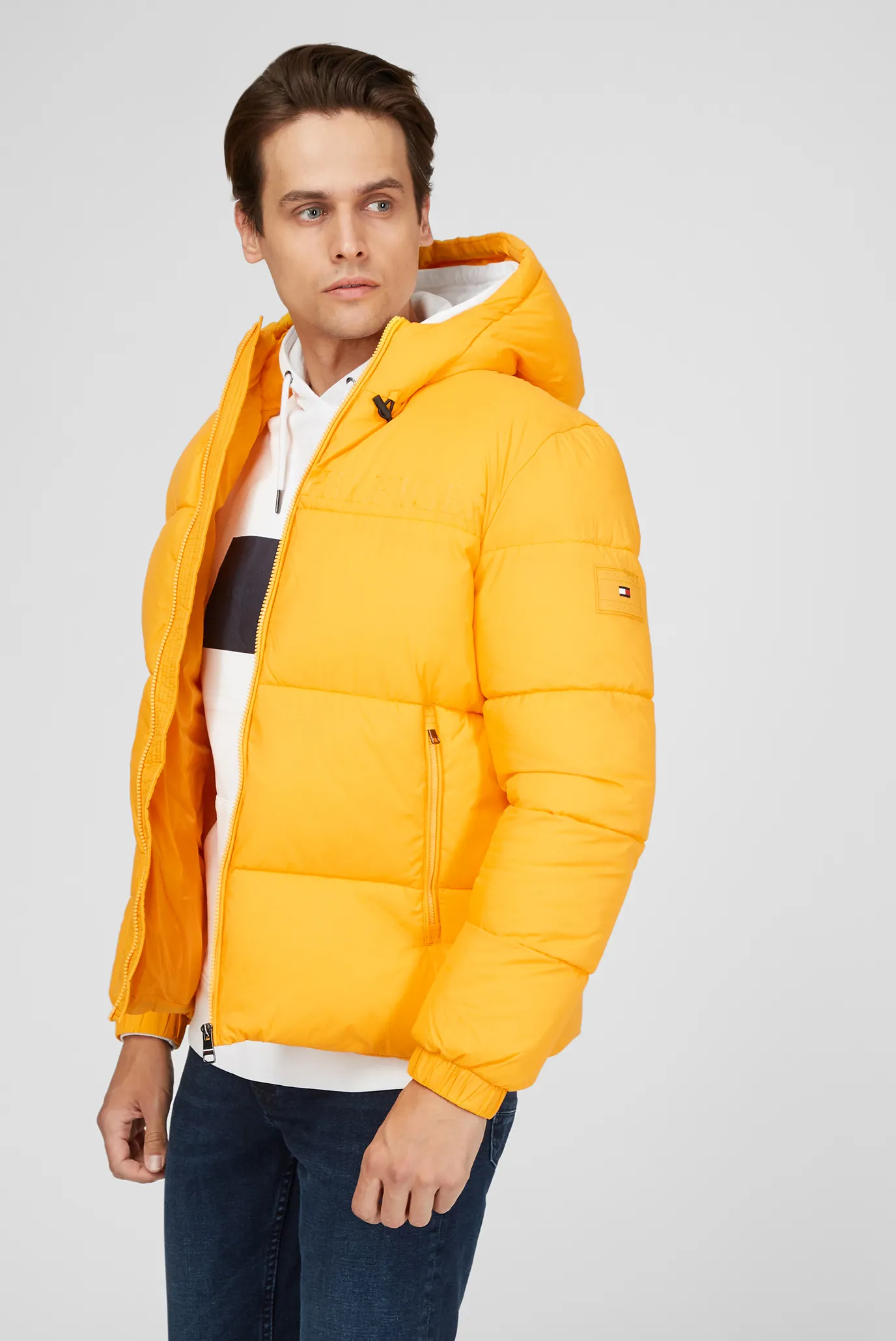 Мужская желтая куртка HIGH LOFT JACKET 7