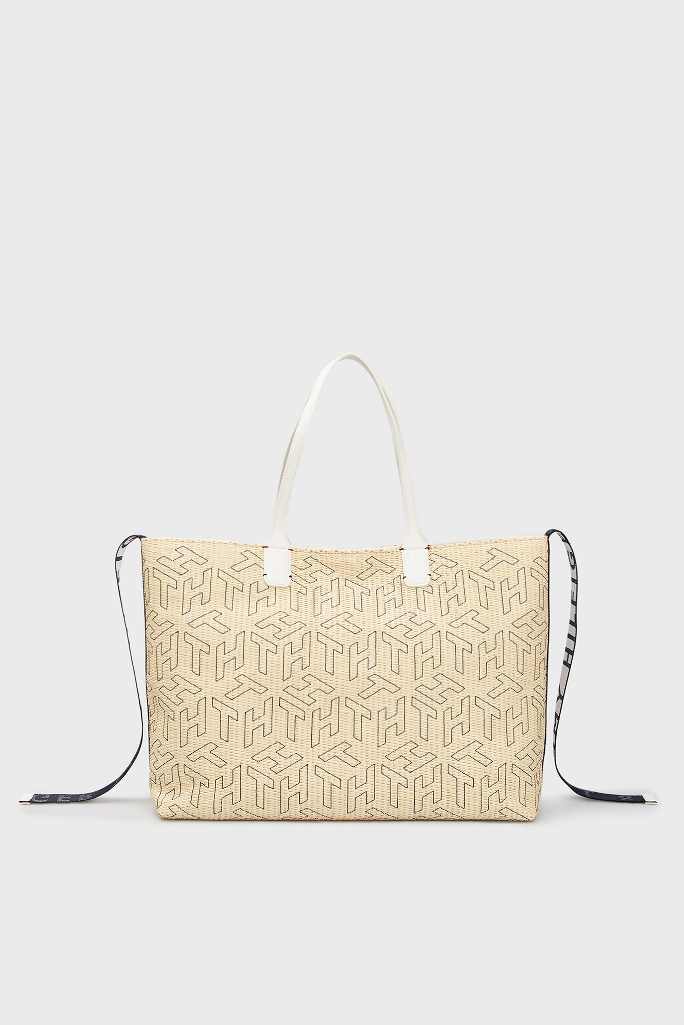 Женская бежевая сумка ICONIC TOMMY BEACH TOTE Tommy Hilfiger AW0AW11346 ...