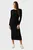 Платье FLAMINIA LS CN RIBBED DRESS SW