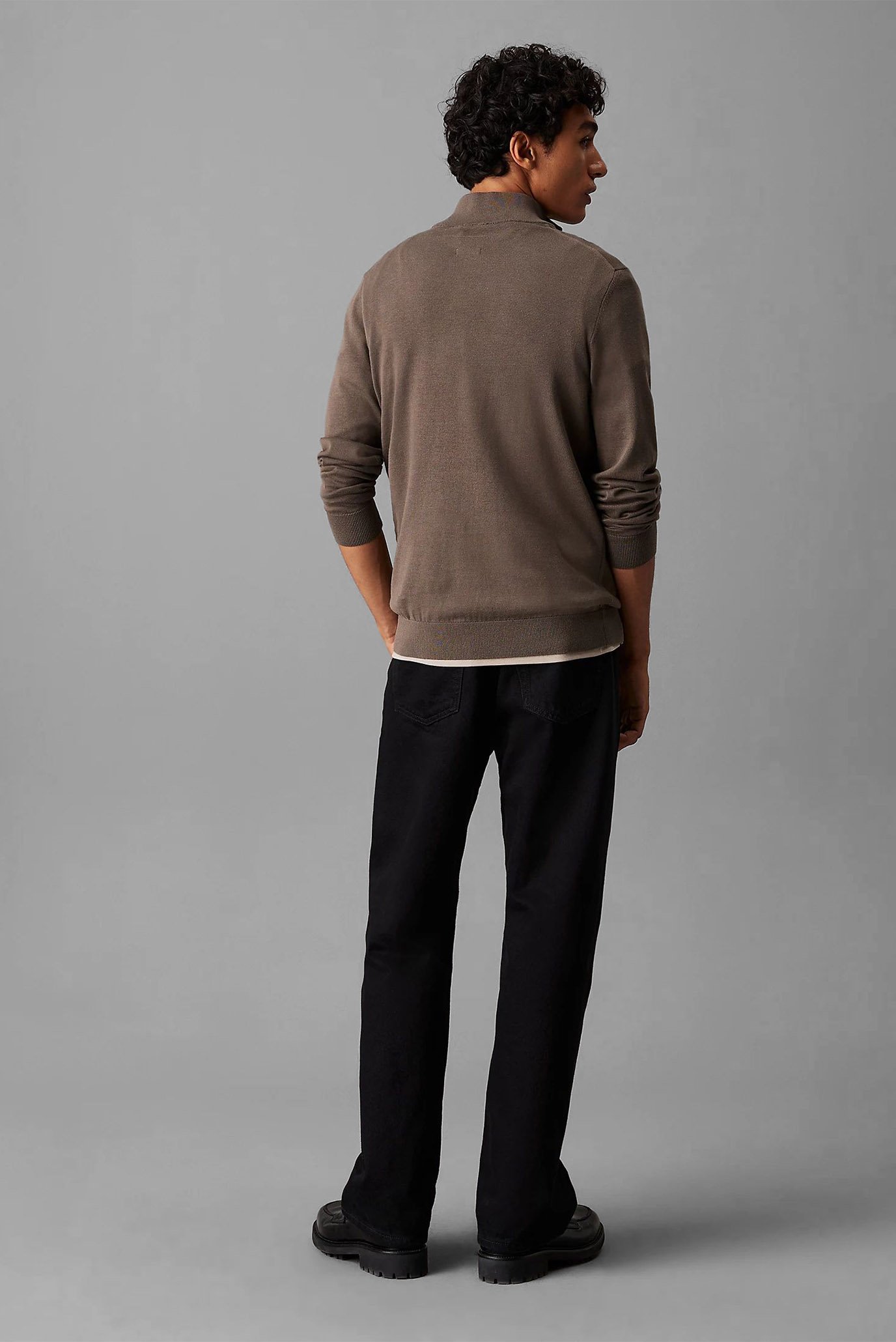 Свитер COTTON SILK BLEND Q-ZIPCalvin Klein Свитер COTTON SILK BLEND Q-ZIP 4