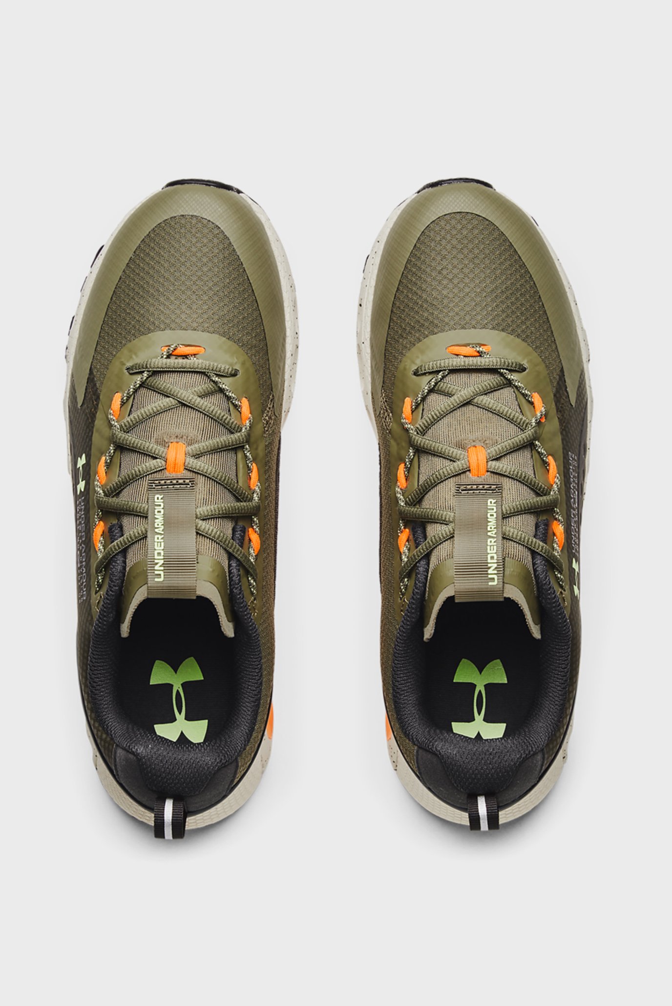 Зеленые кроссовки UA HOVR Infinite Summit 2 9