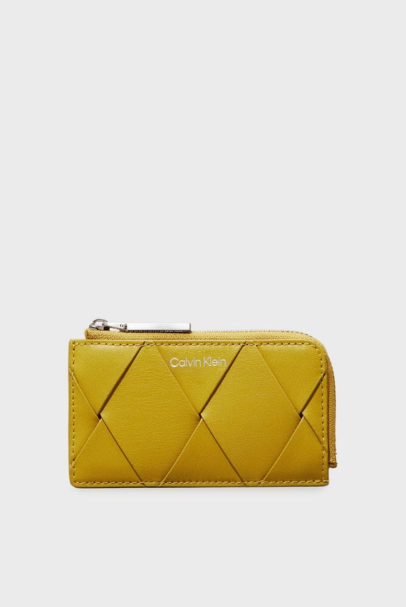 Кошелек CK WOVEN ZIP AROUND CARDHOLDER
