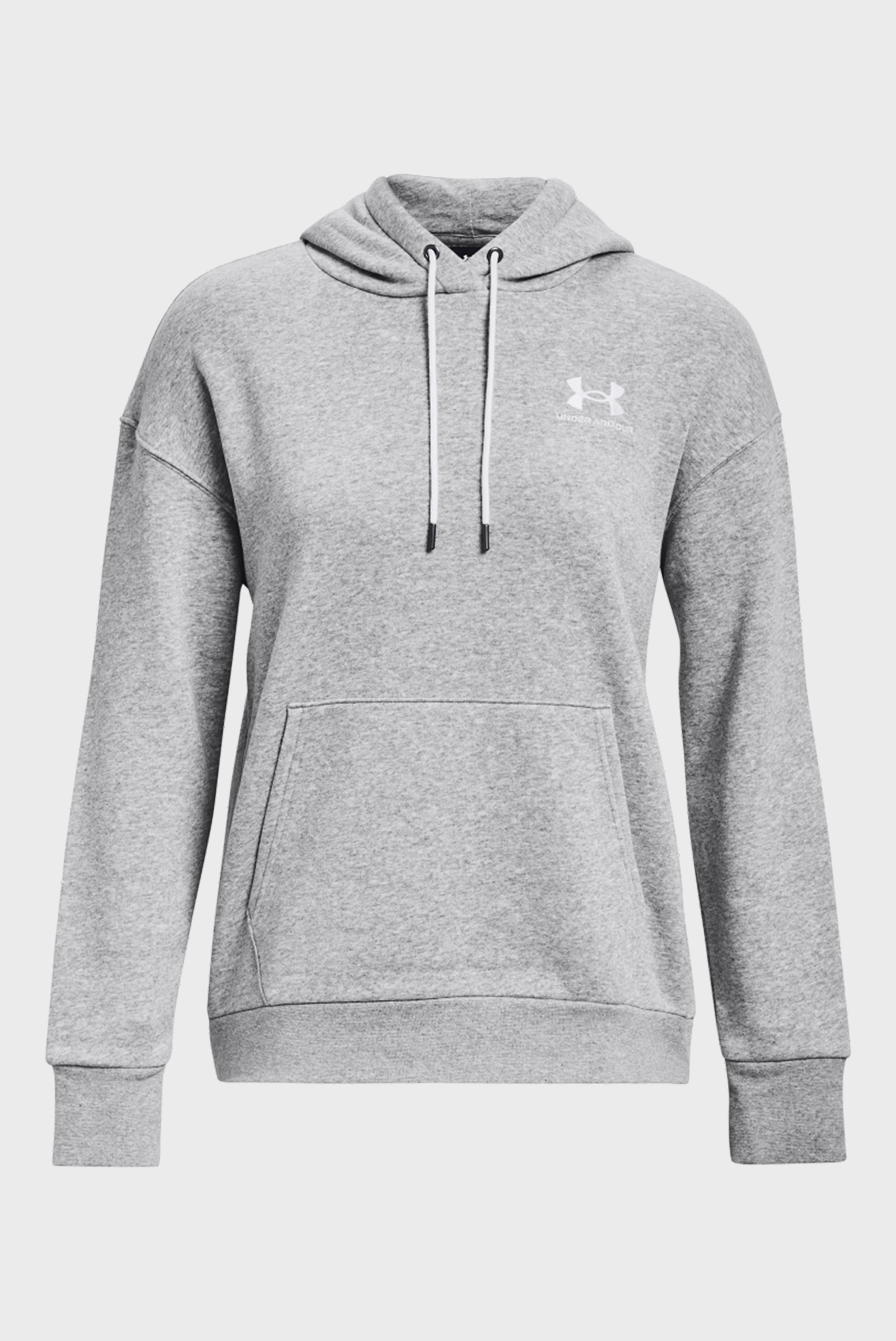 Женское серое худи Essential Fleece HoodieUnder Armour Женское серое худи Essential Fleece Hoodie 5