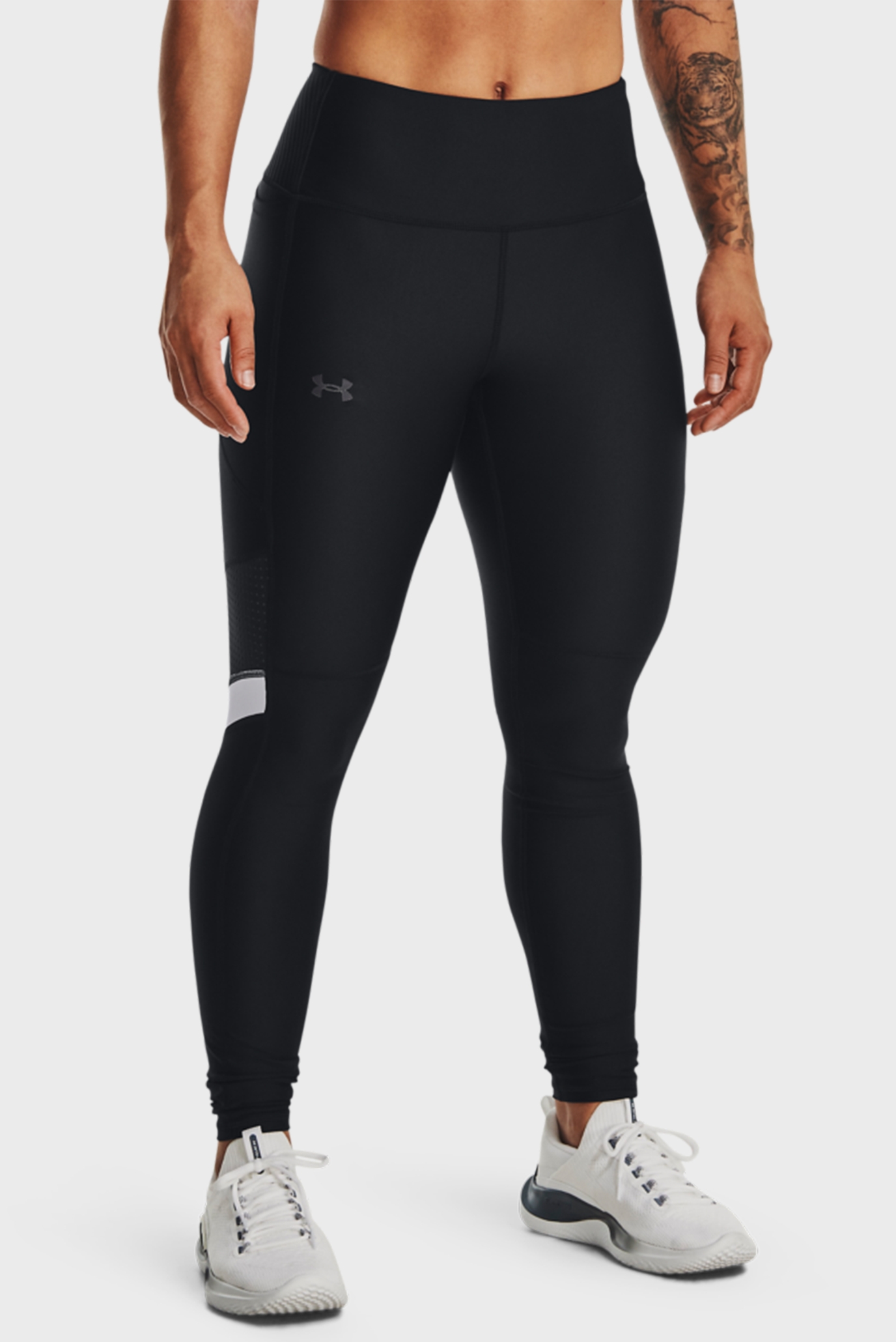 Женские черные тайтсы Armour Mesh Panel LegUnder Armour Женские черные тайтсы Armour Mesh Panel Leg 7