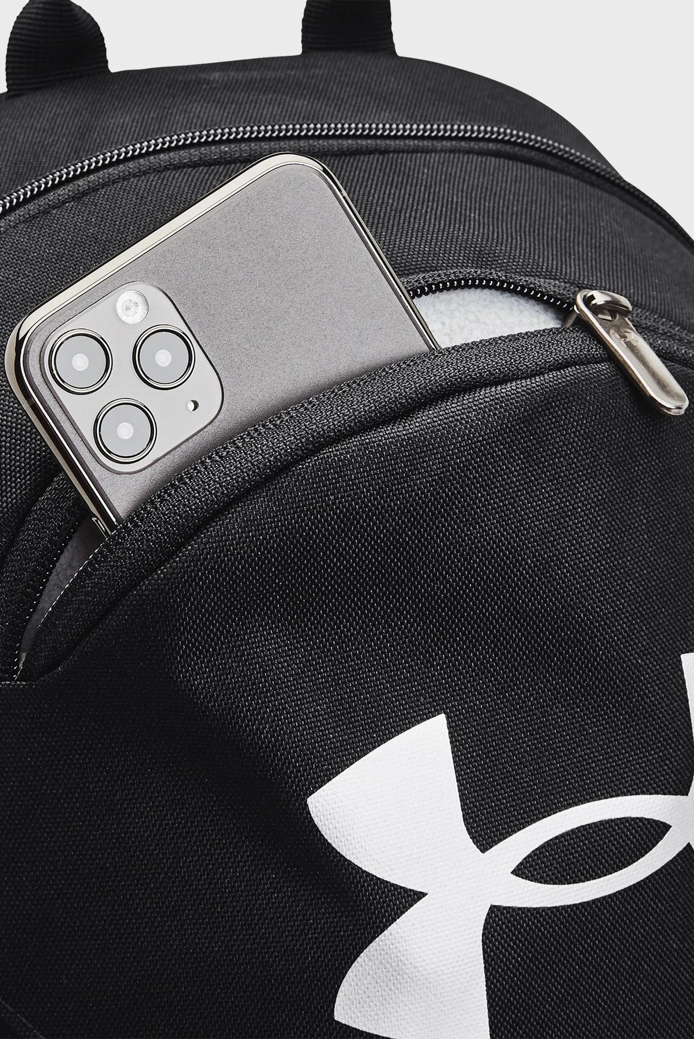 Черный рюкзак UA Hustle Lite Backpack 4