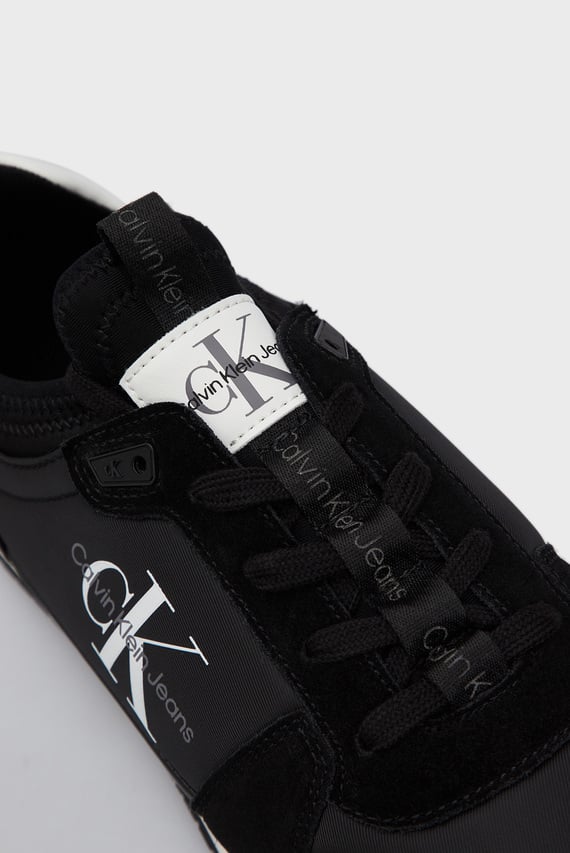 Мужские черные кроссовки RUNNER SOCK LACEUP NY-LTH