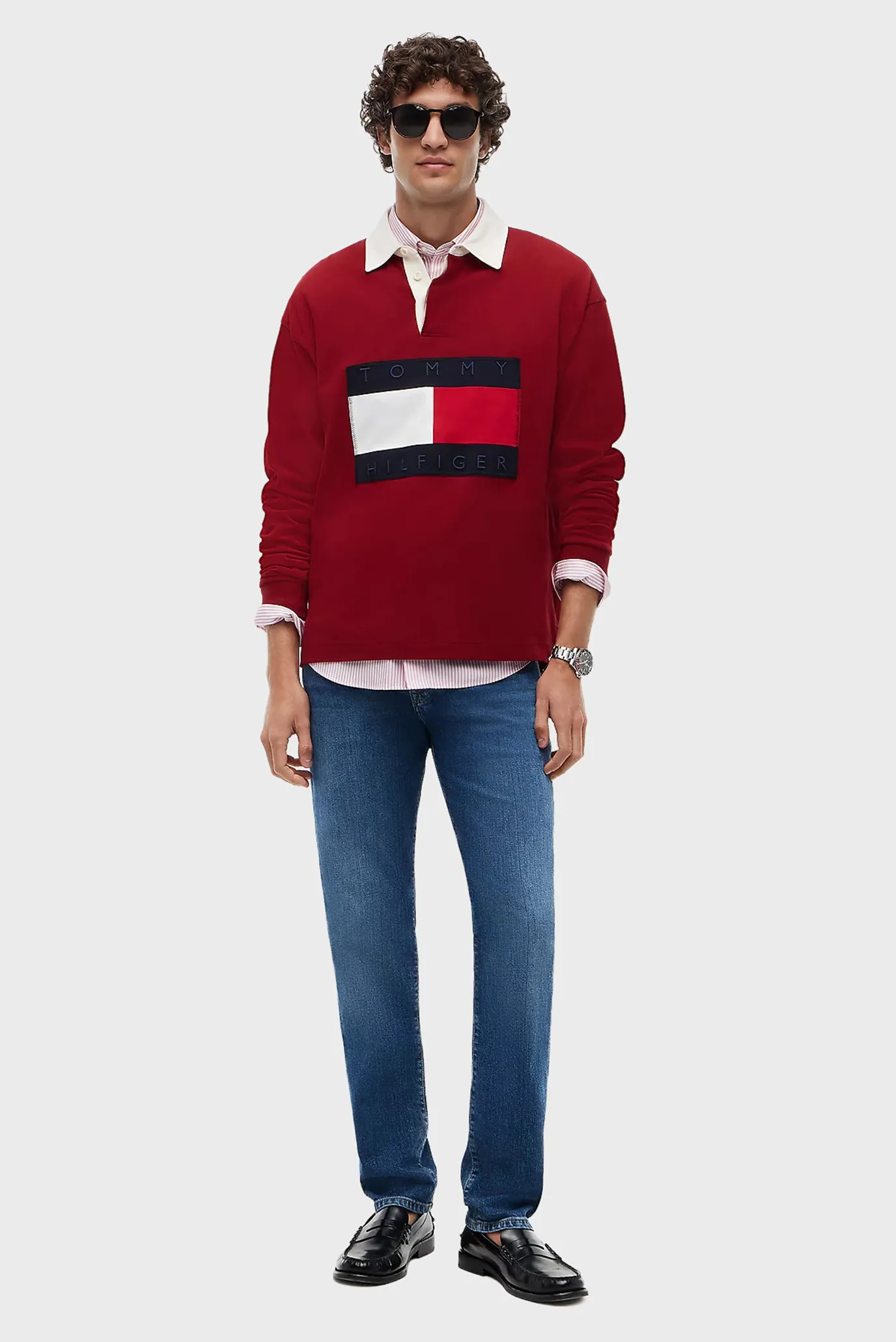 Джинсы SLIM STRAIGHT DENTON COBALT BLUE 2