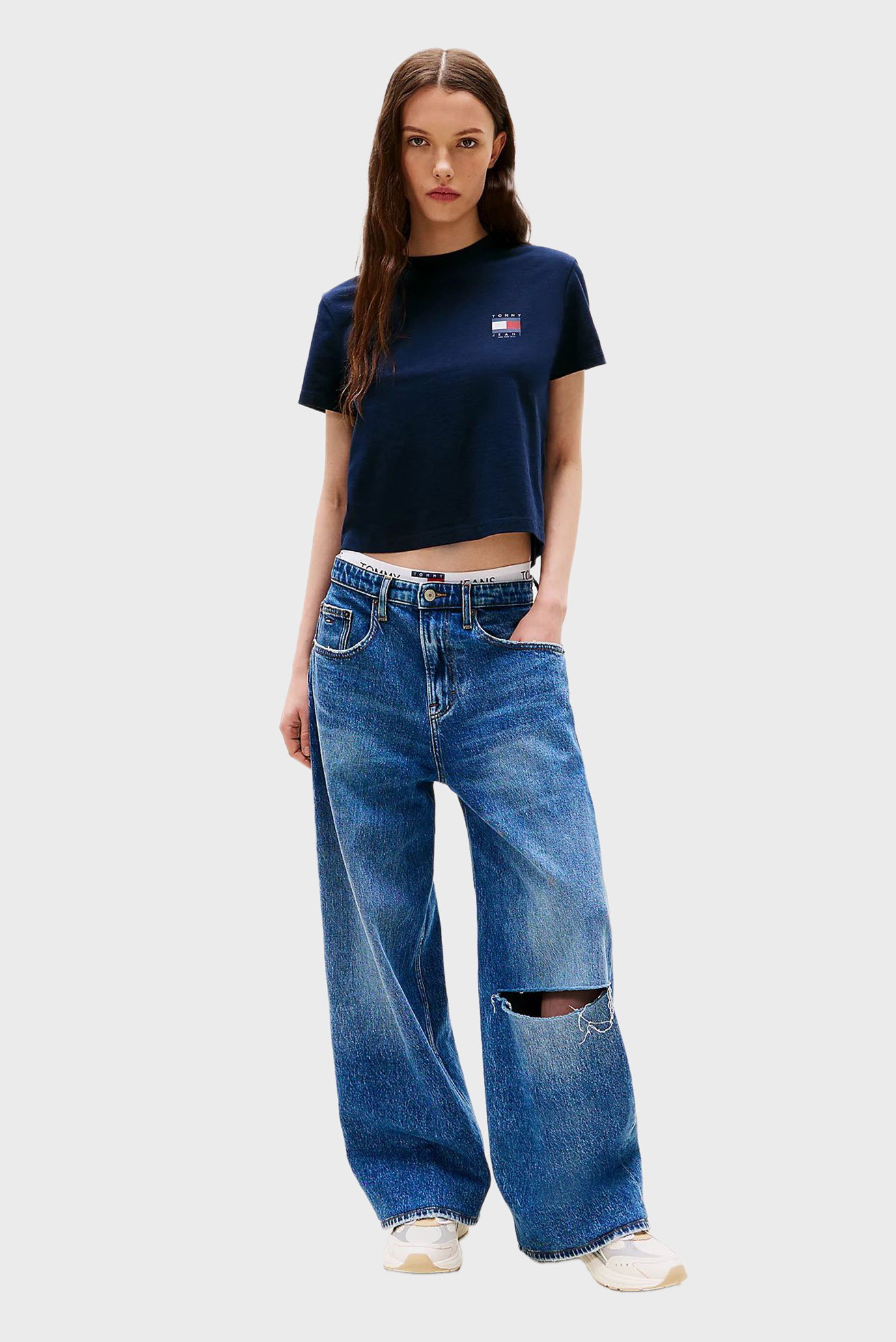 Футболка/TJW REG SH TOMMY US FLAG SS TEE 2