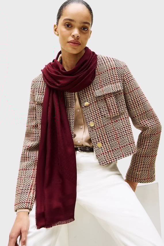 Шарф TH MONOGRAM SCARF