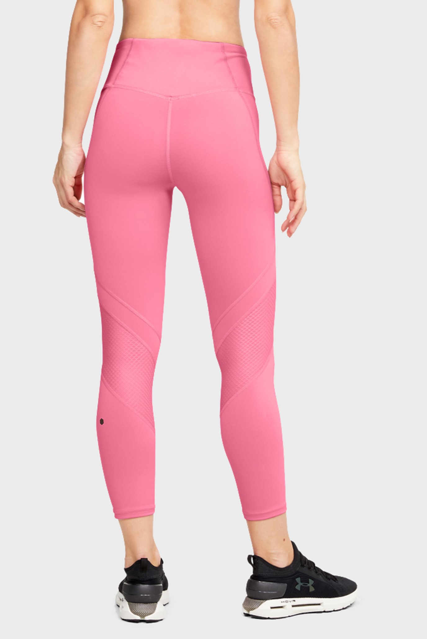 Женские розовые тайтсы UA Rush 8