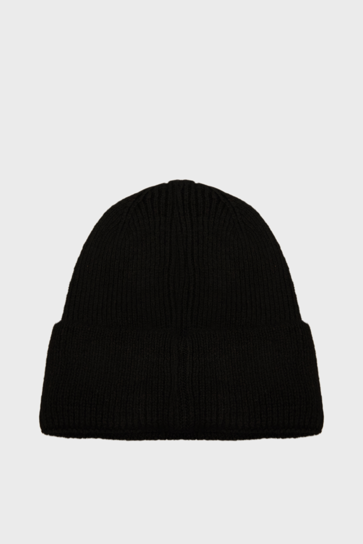 Мужская черная шапка SEASONAL PATCH BEANIE 3