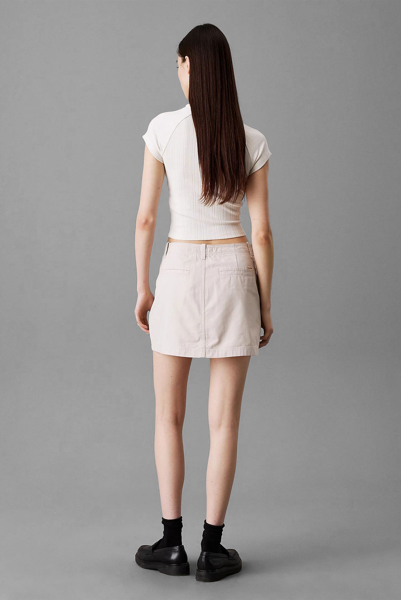 Юбка SOFT COTTON A-LINE SKIRTCalvin Klein Jeans Юбка SOFT COTTON A-LINE SKIRT 3