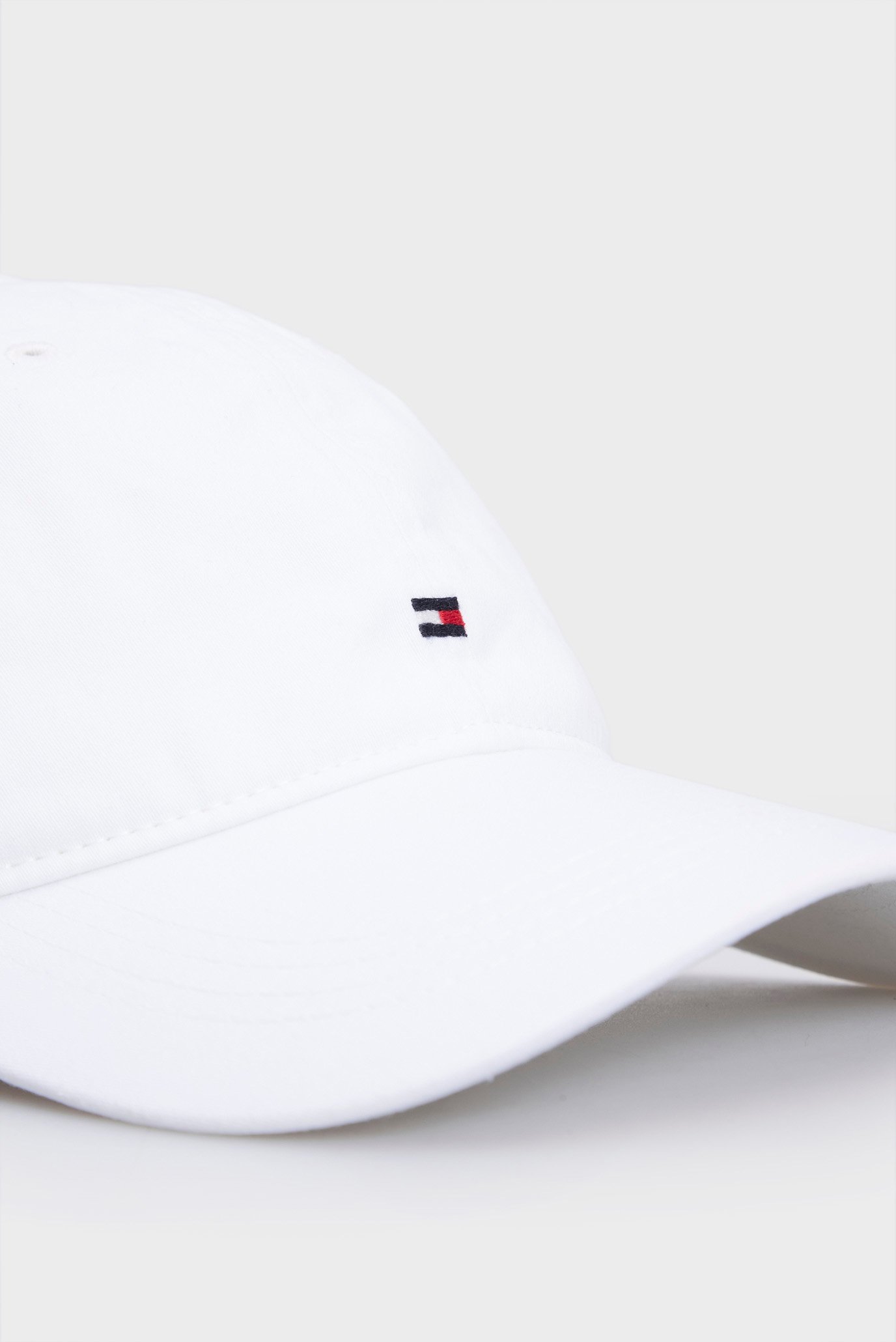 Мужская белая кепка TH FLAG SOFT 6 PANEL 3