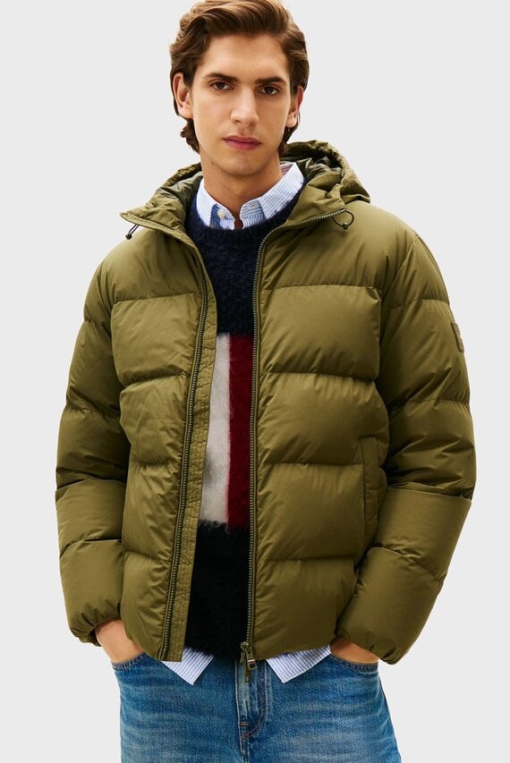Куртка зимняя DOWN HOODED PUFFER JKT Tommy Hilfiger Куртка зимняя DOWN HOODED PUFFER JKT Tommy Hilfiger