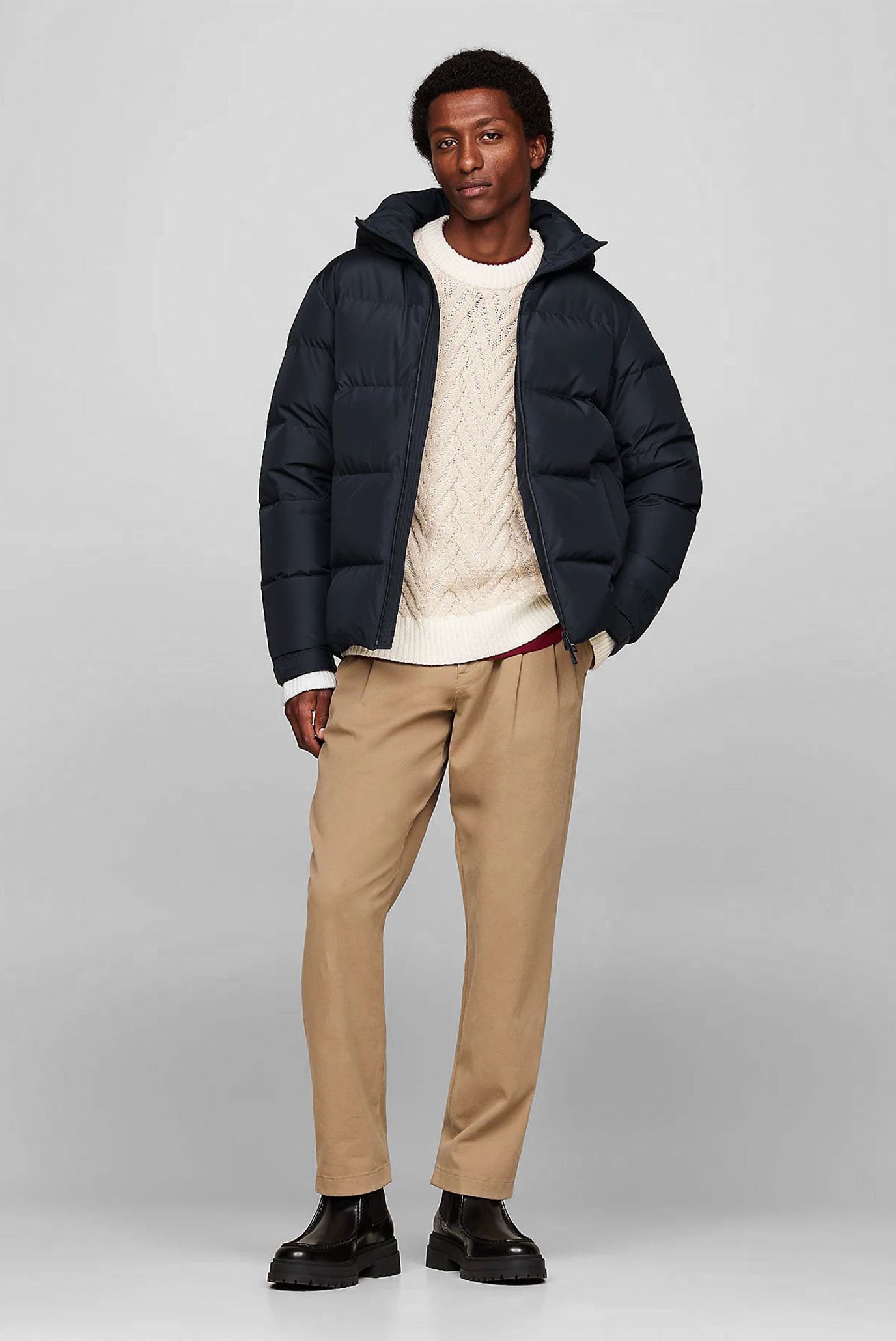 Мужской темно-синий пуховик GORE-TEX DOWN HDD PUFFER JACKET 2