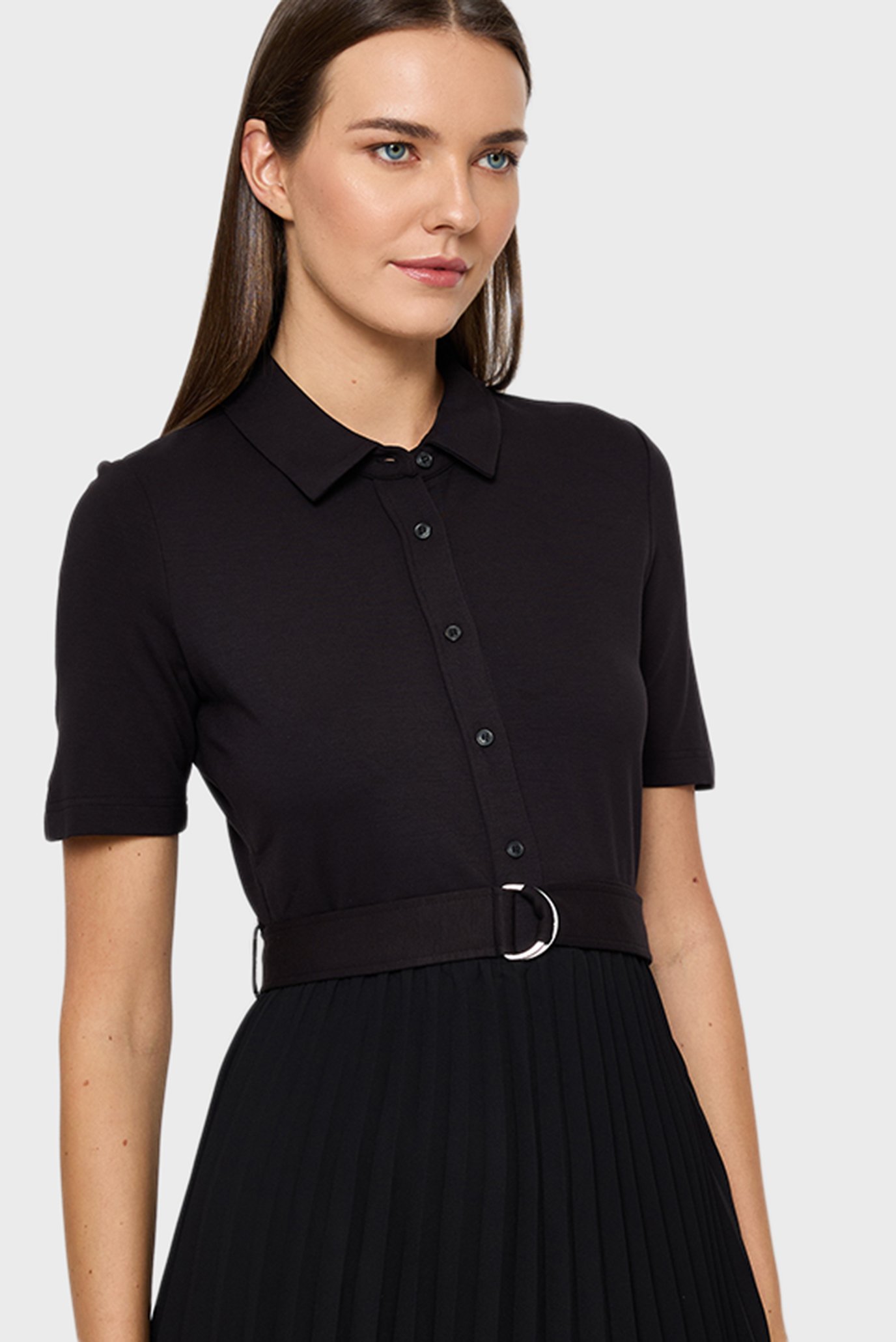 Платье VISC MIX PLEATED POLO DRESS SS 3