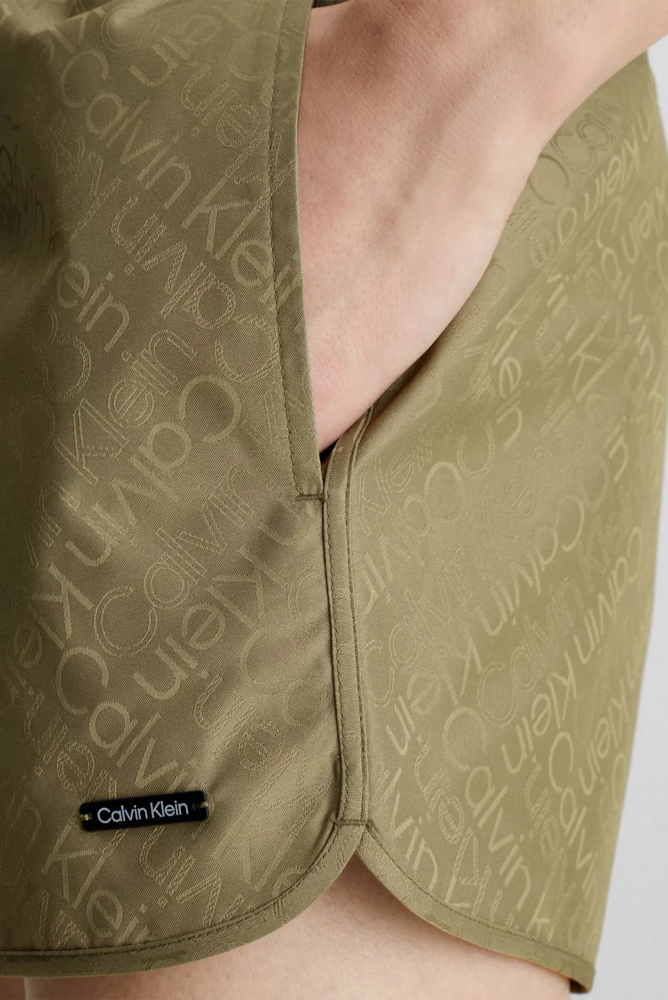 Мужские зеленые плавательные шорты SHORT RUNNER 4