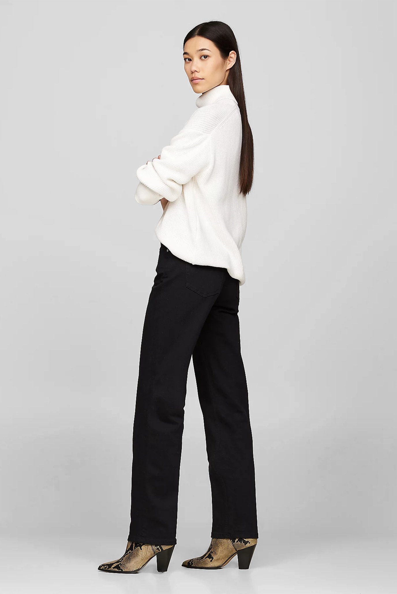 Ботинки LOW COWBOY FLAT SNAKE 2