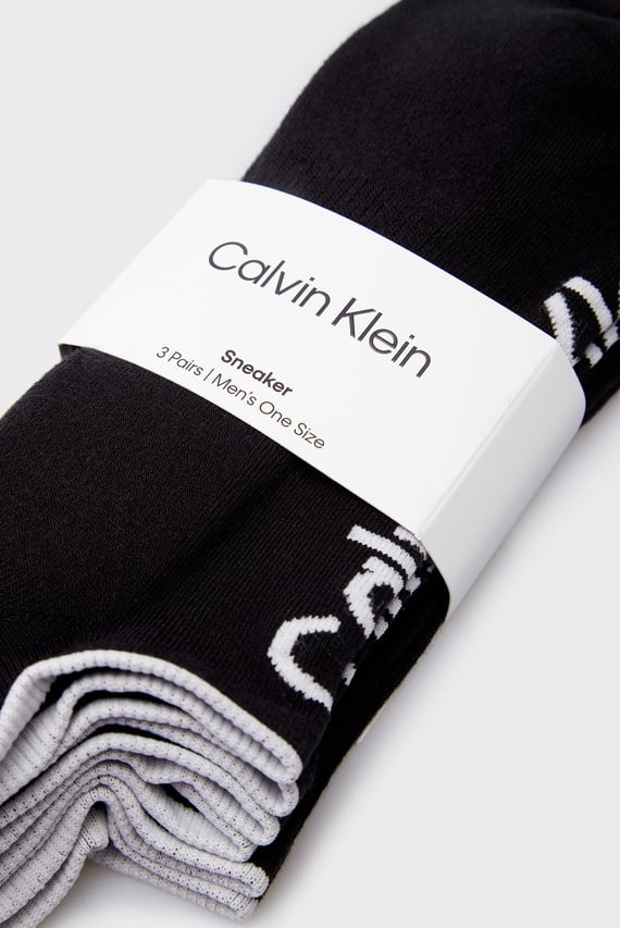 Носки CK MEN SNEAKER 3P ATHLEISURE