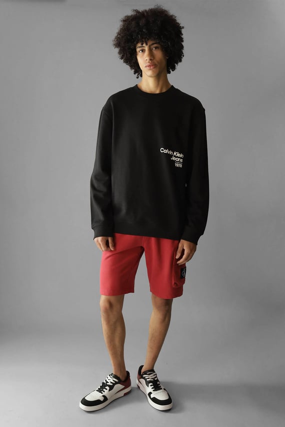 Свитшот DIFFUSED LOGO CREW NECK