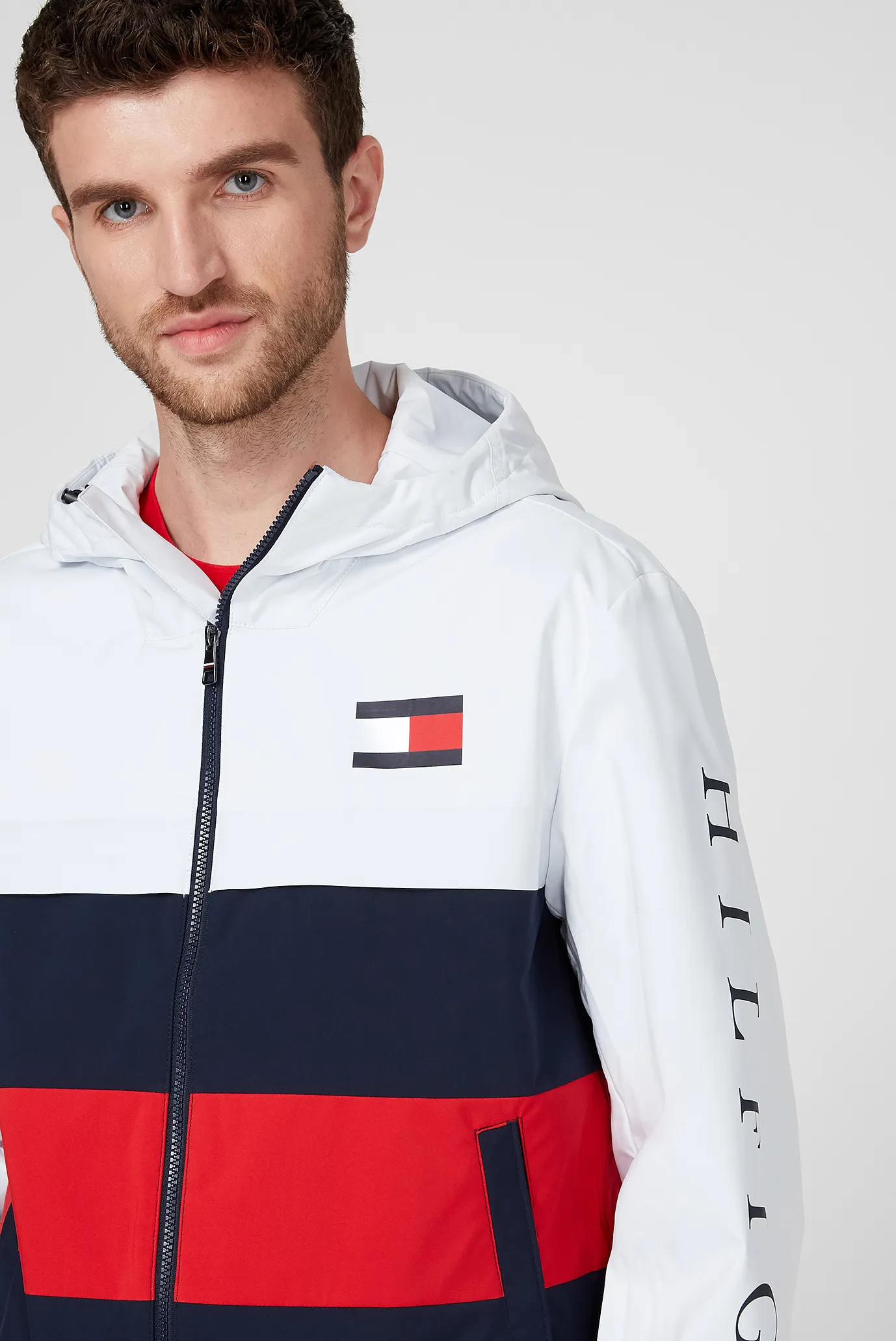 Мужская ветровка COLOURBLOCK HOODED 6