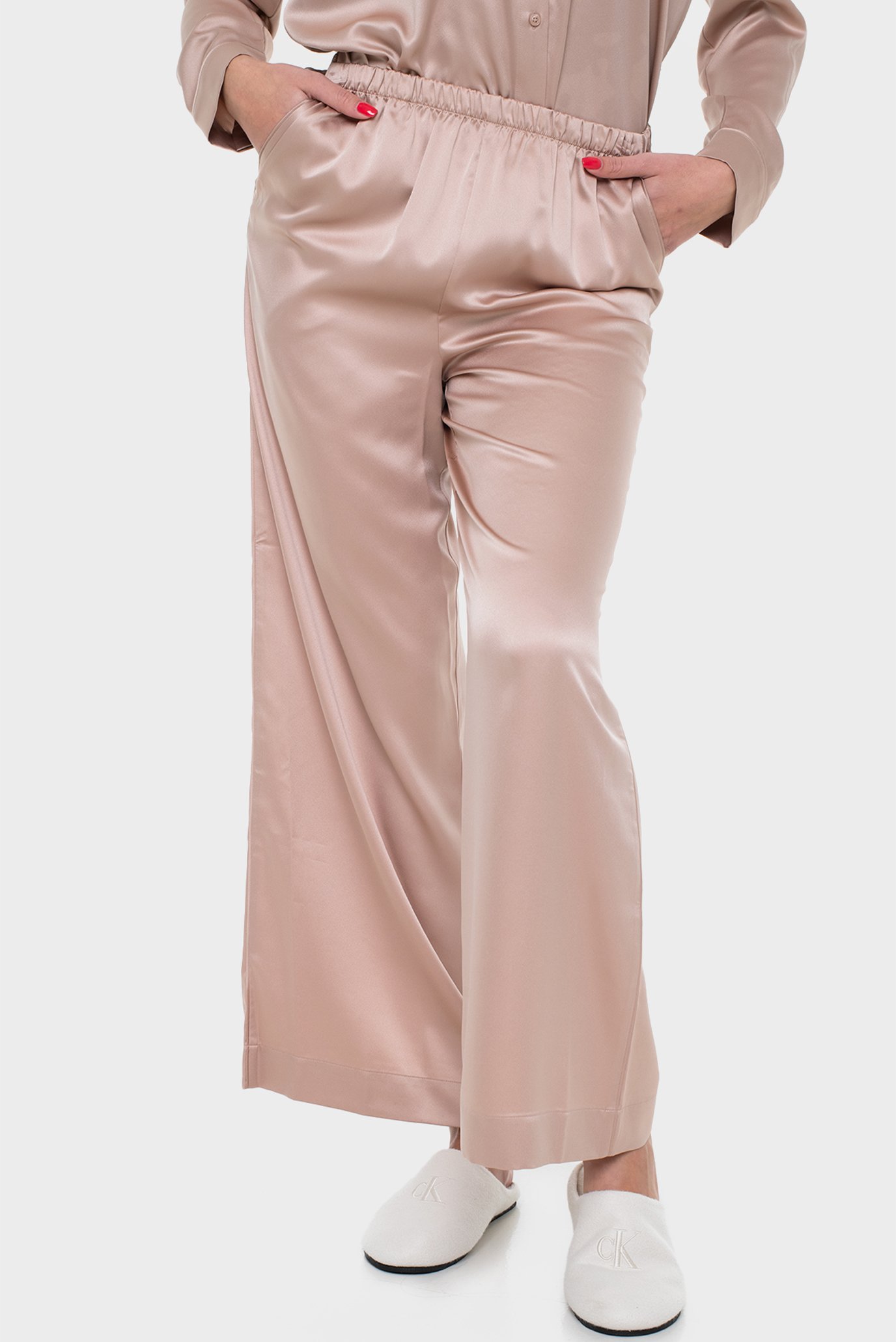Штаны SENSUAL SATIN LOGO PANT 1