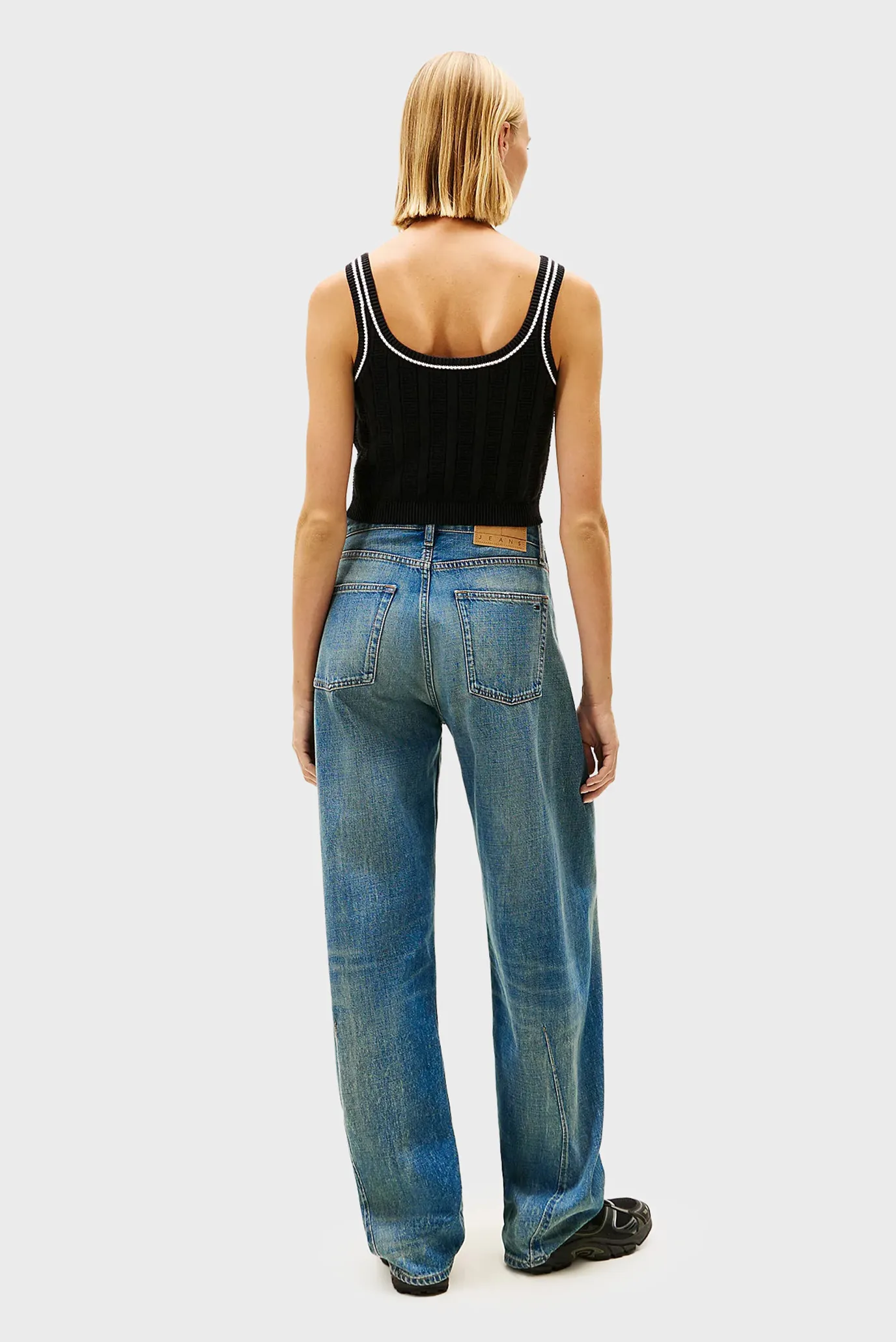 Топ TJW FLAG CABLE CROPPED TANK 3