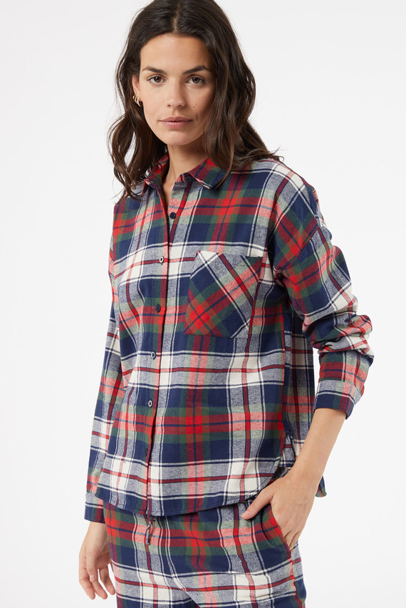 Женская рубашка в клетку EDA Etam