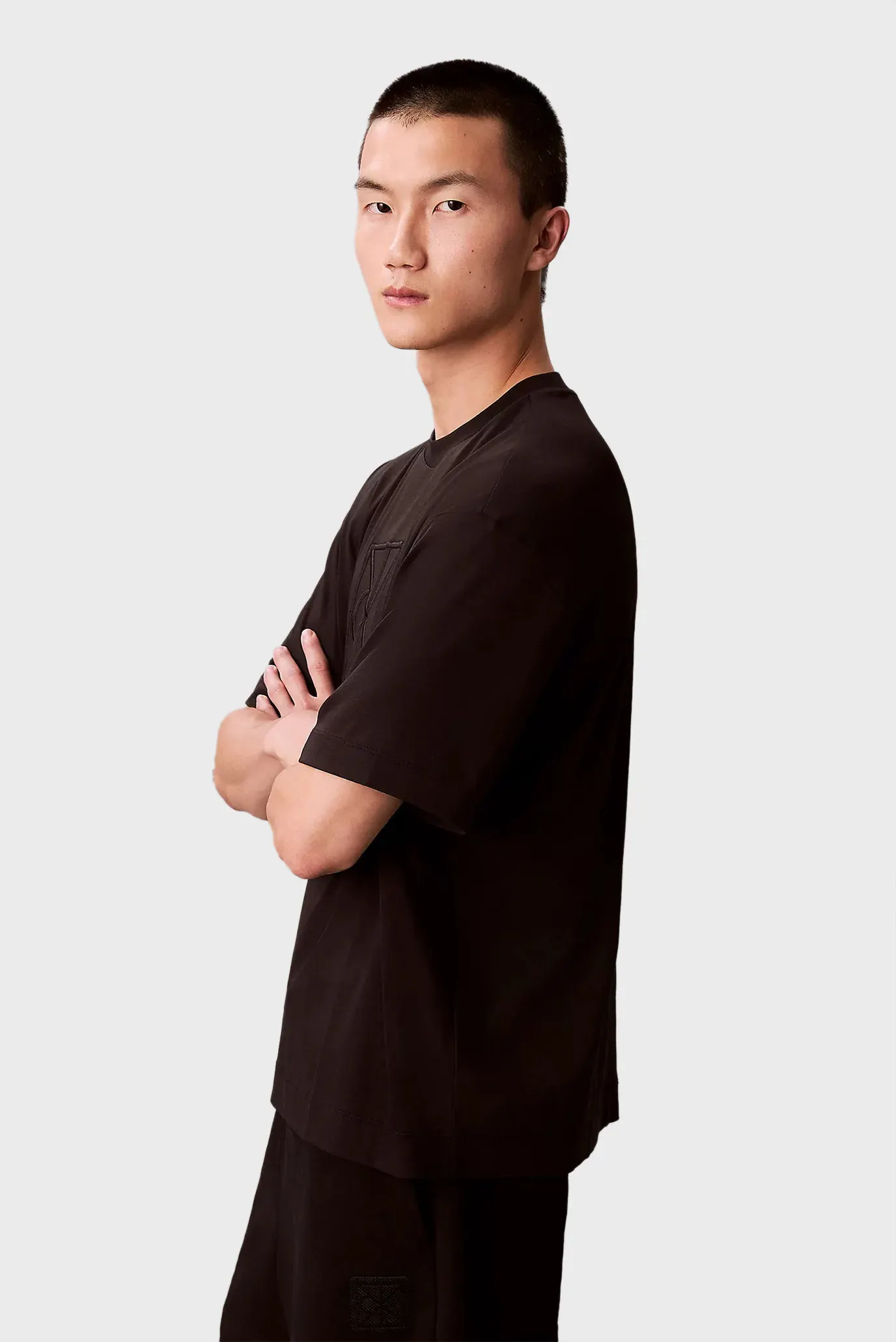 Футболка SS RLXD PREMIUM INTERLOCK EMBLEM 3