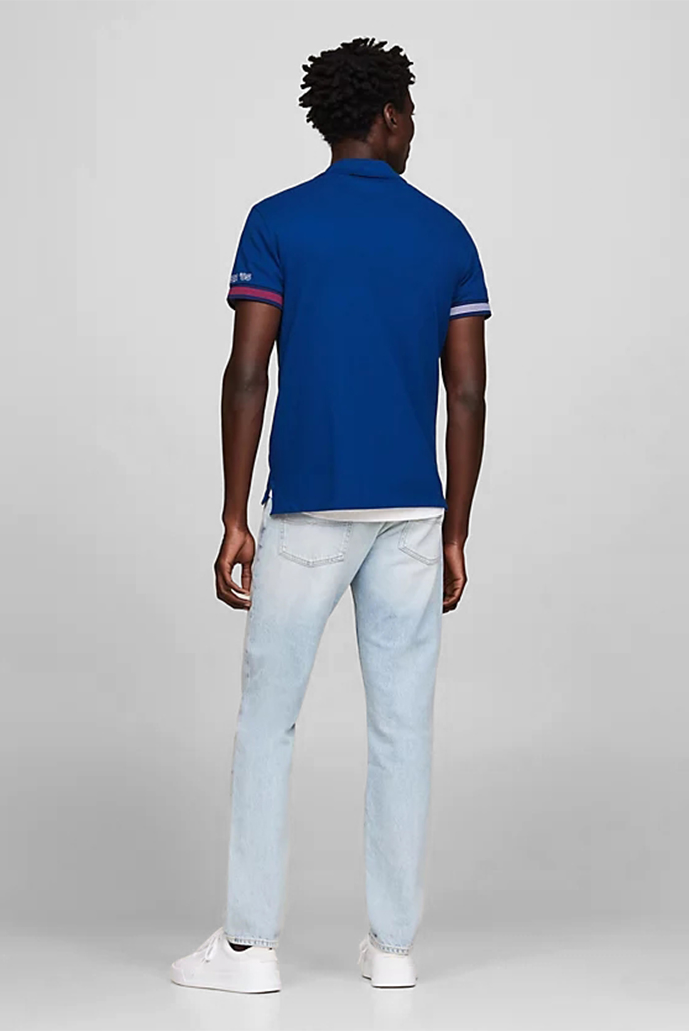 Поло FLAG CUFF SLIM POLO 4