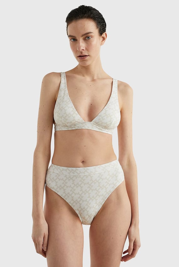 Купальник низ HIGH WAIST CHEEKY BIKINI PRINT