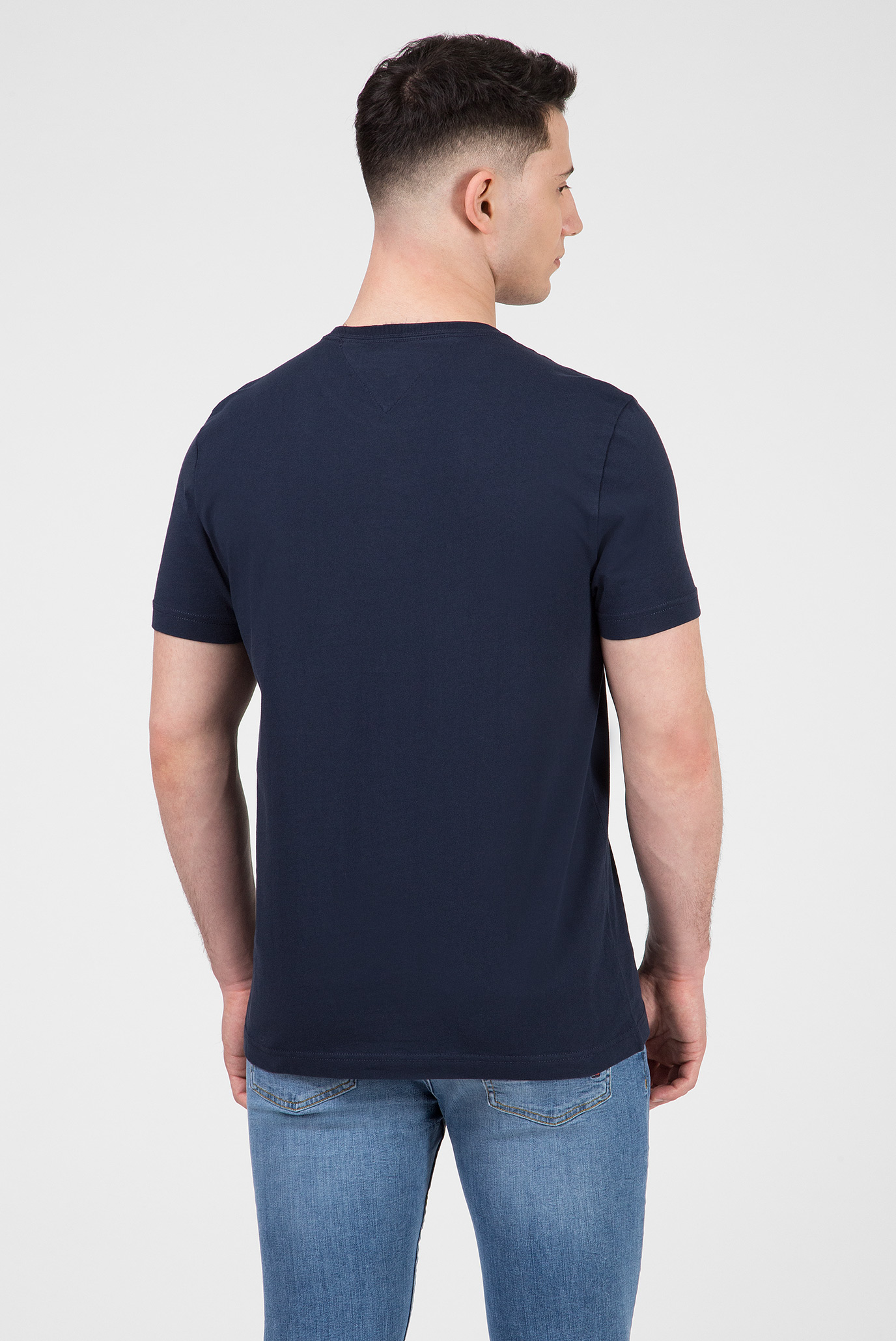 Мужская темно-синяя футболка ESSENTIAL 8