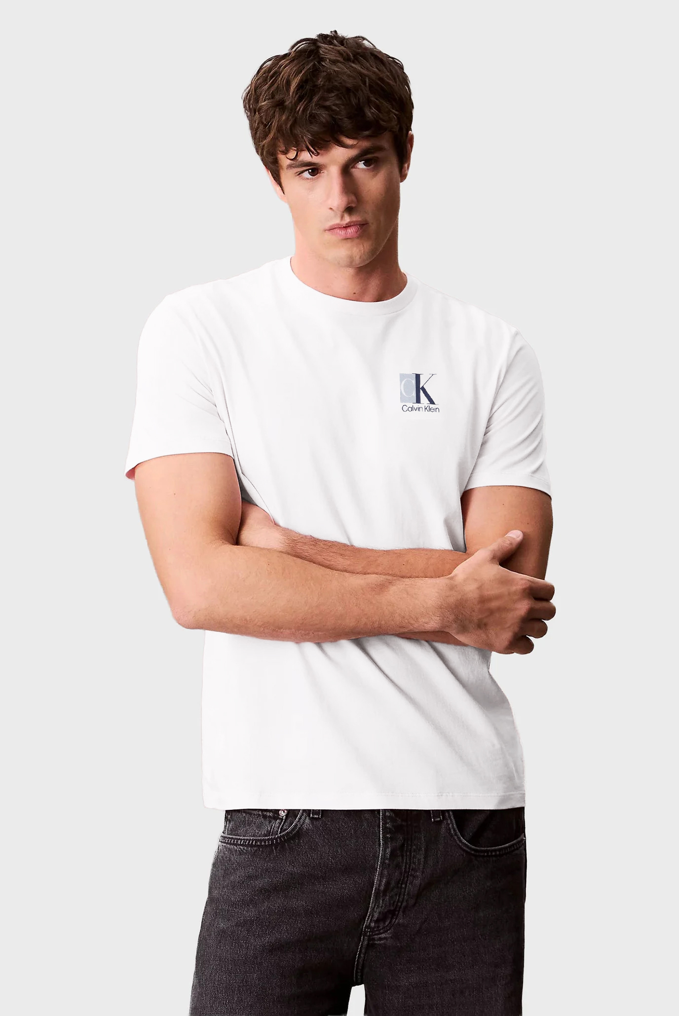 Футболка/SS 30s EU SP CK ABSTRACT GRAPHIC 2