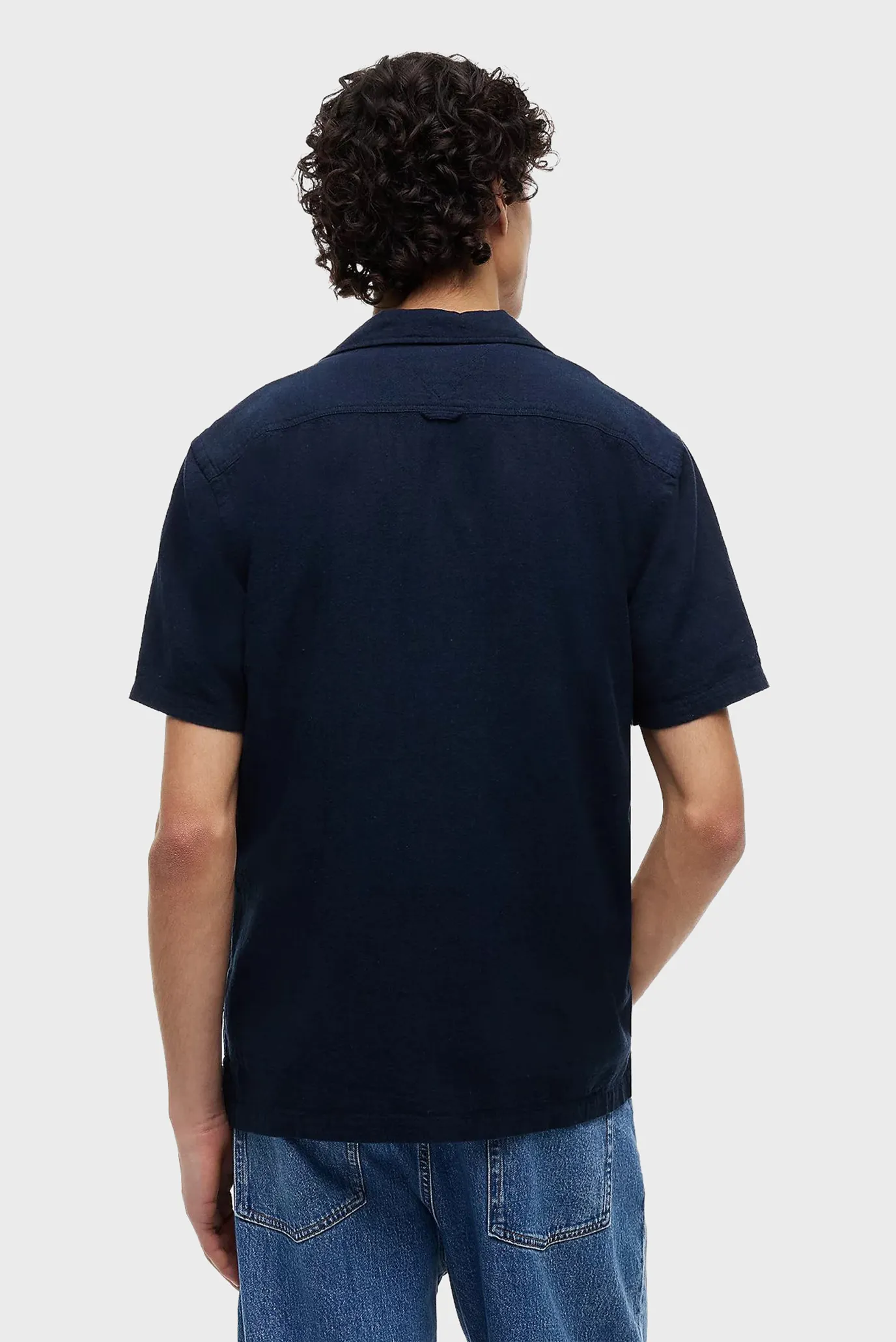 Рубашка с коротким рукавом TJM REG LINEN BLEND CAMP SS EXT 3