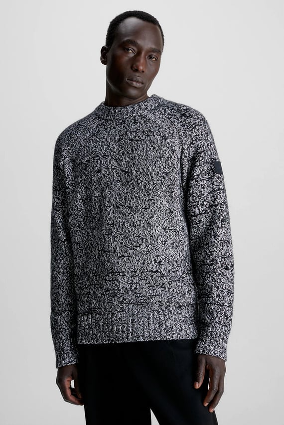Свитер 2 COLOR WOOL BLEND CN SWEATER