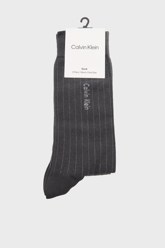 Носки CK MEN SOCK 2P PINSTRIPE Calvin Klein Носки CK MEN SOCK 2P PINSTRIPE Calvin Klein