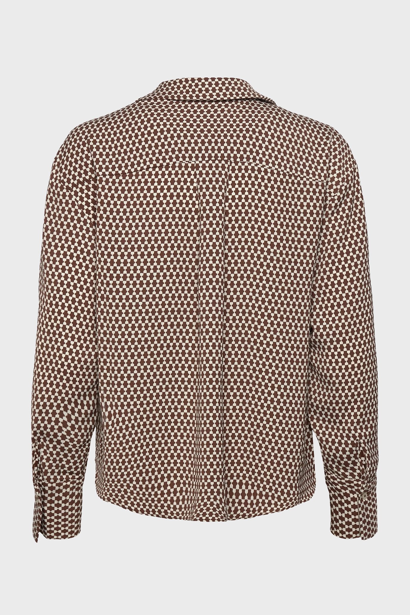 Рубашка Printed Crepe LS Fau 2