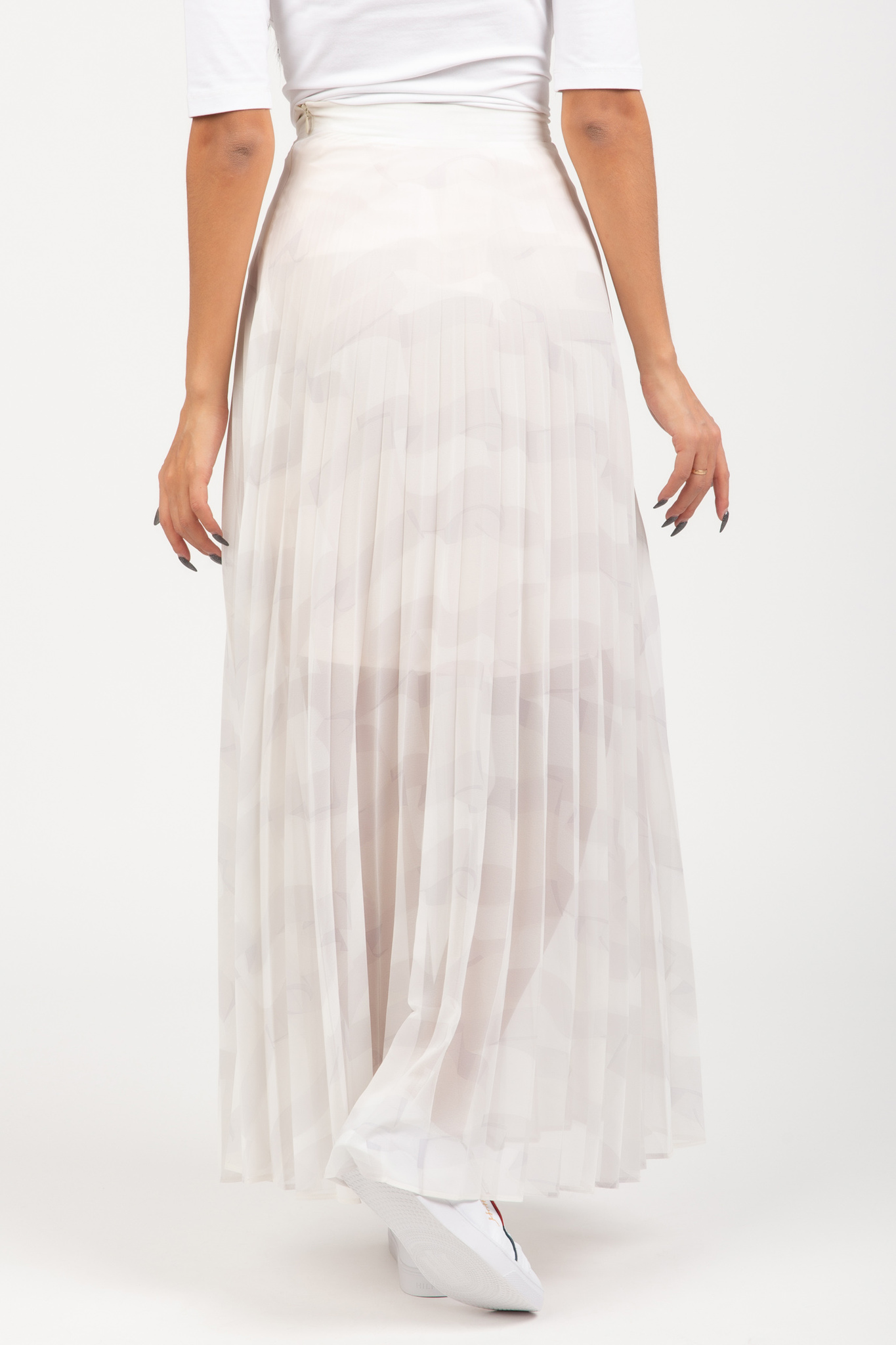 Юбка ICON CHIFFON PLEATED LONG SKIRT 2