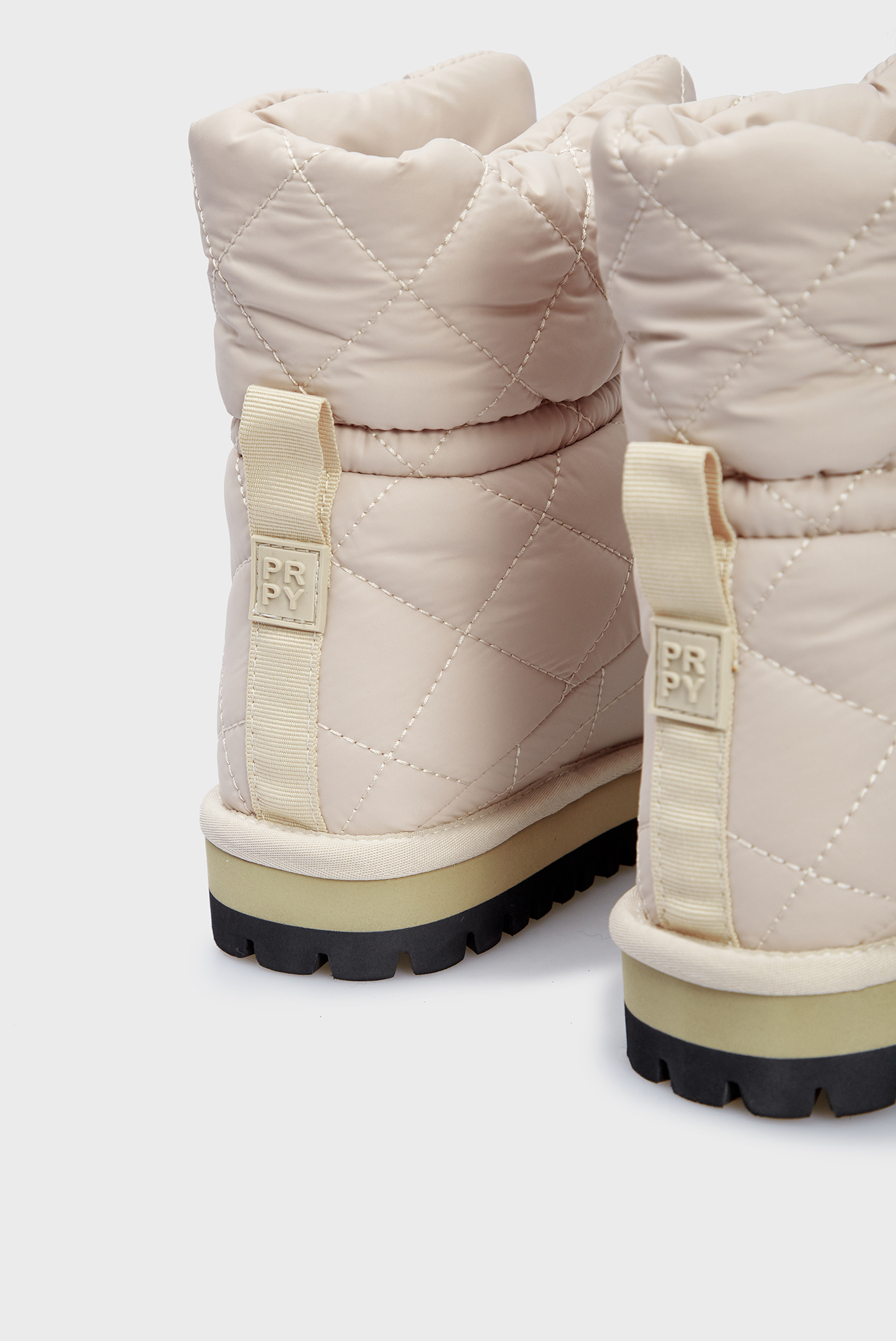 Женские бежевые полусапоги Aylini 6