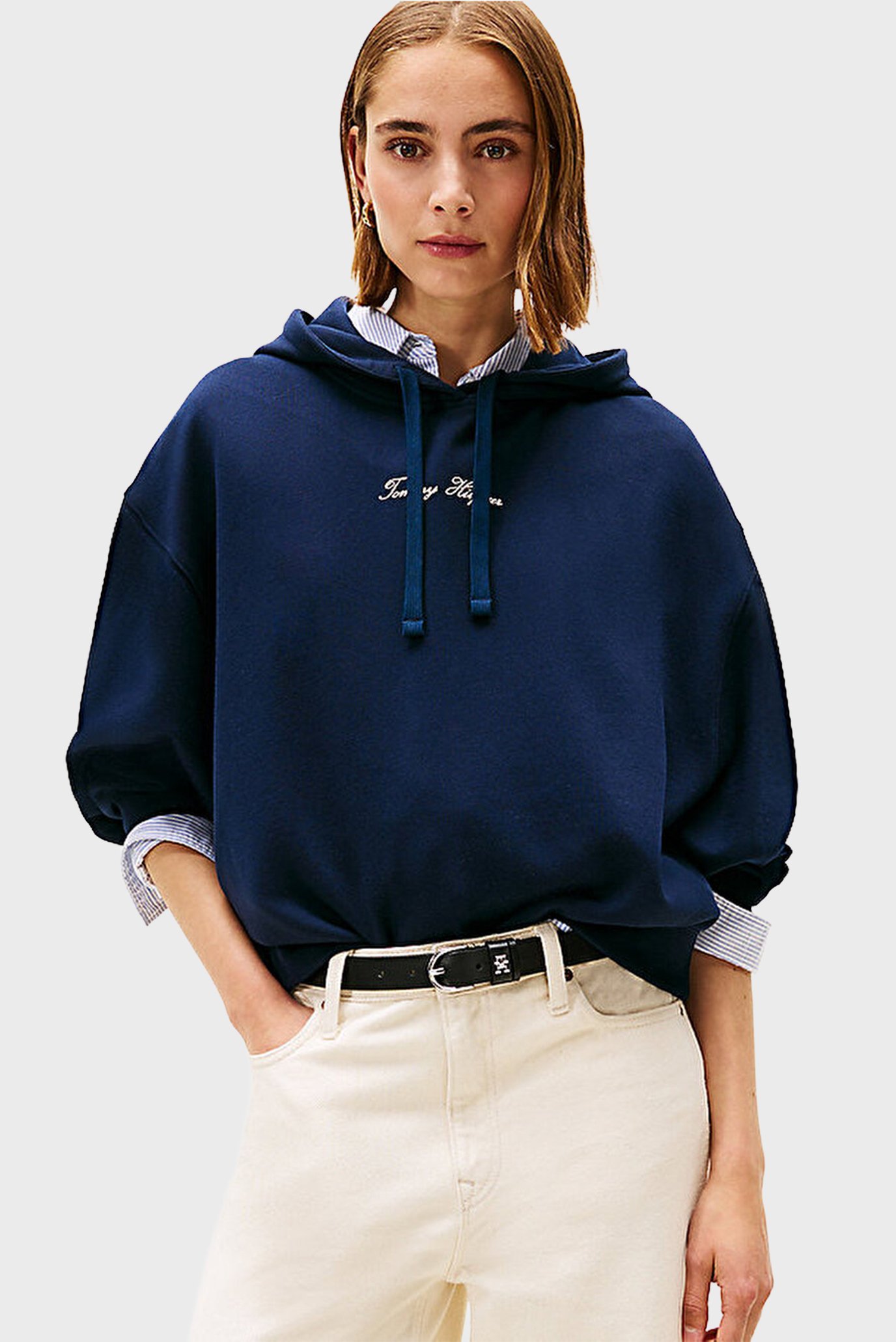 Худи CLASSIC SCRIPT TERRY HOODIE 1