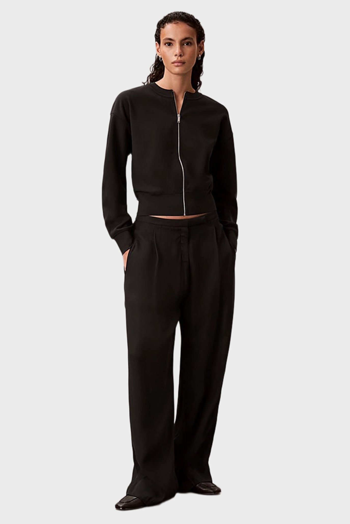 Лонгслив STRETCH CREPE CARDIGANCalvin Klein Лонгслив STRETCH CREPE CARDIGAN 6